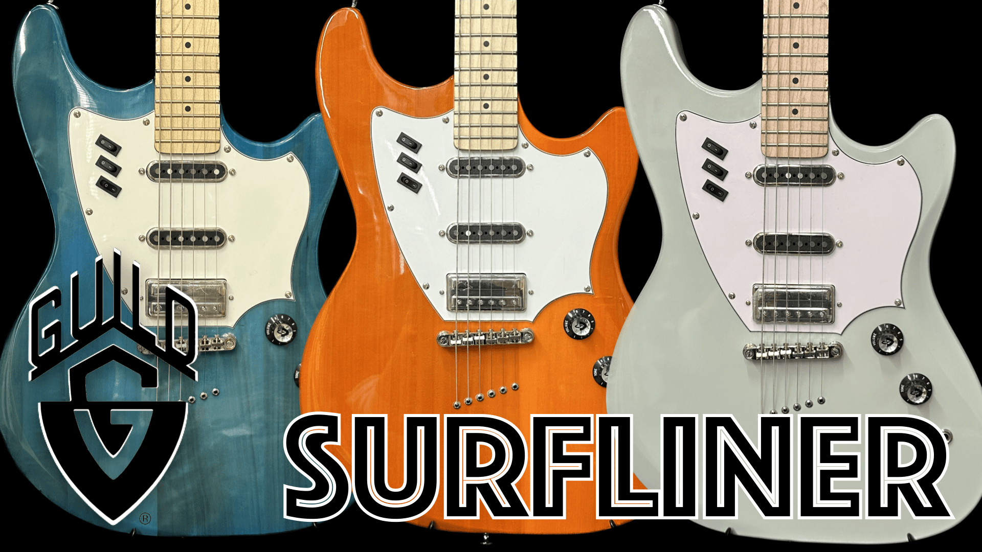 レトロな個性と現代的な使いやすさを両立!Guild SurfLinerが限定特価にて!! - TC楽器 - TCGAKKI