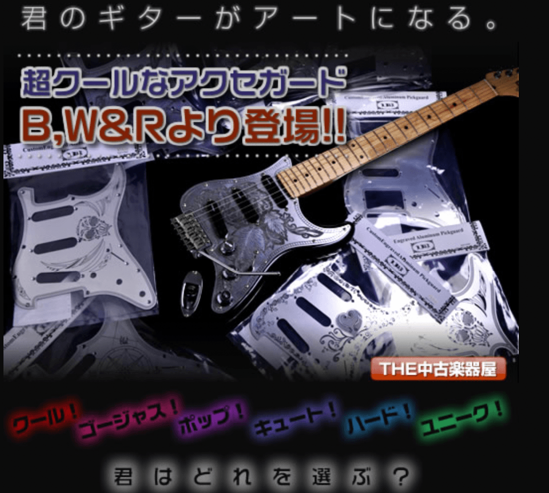 超クール! メタル製アクセガード! - TC楽器 - TCGAKKI