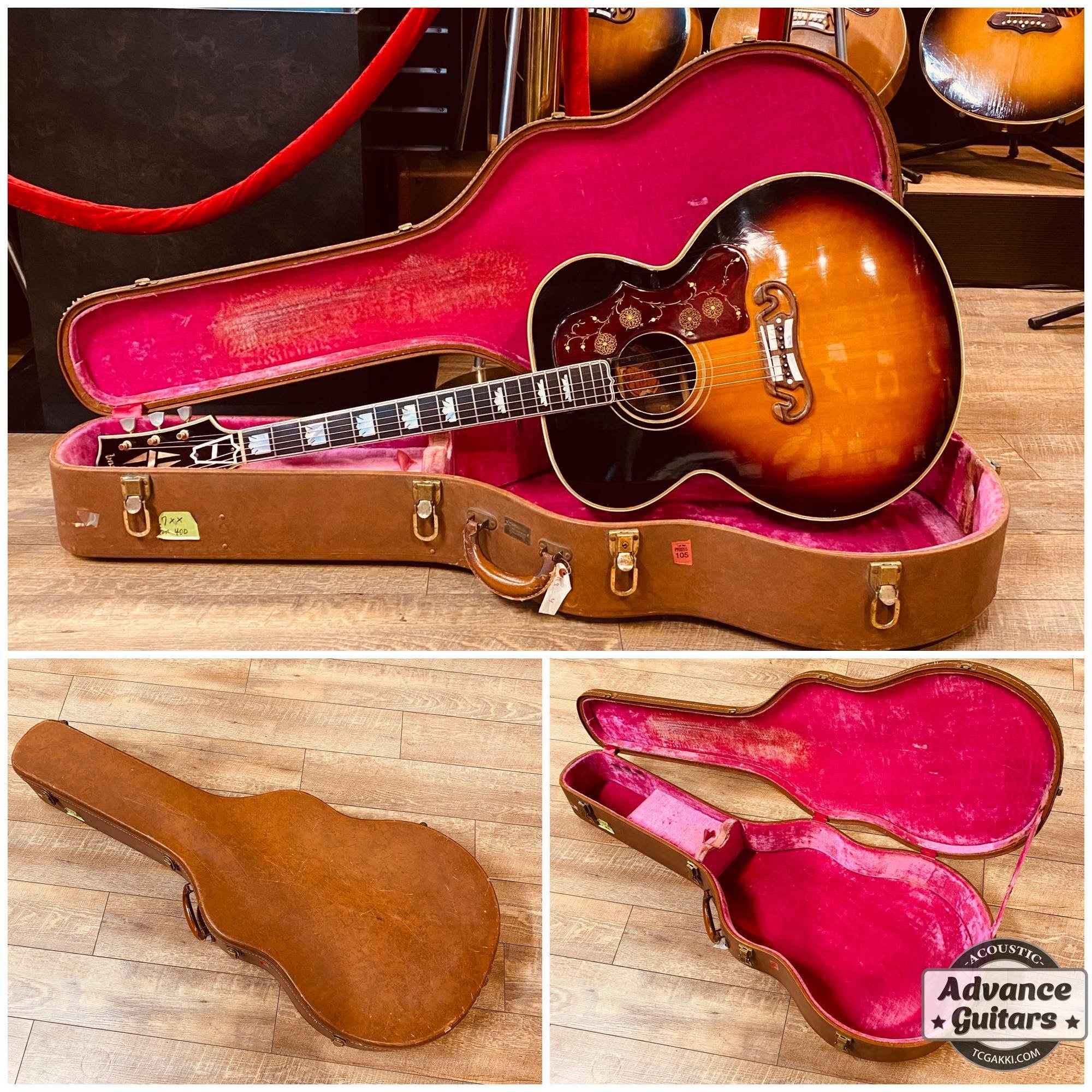 1956年製 J - 200 Custom with Super 400 Neck/Brazilian Rosewood Body - TC楽器 - TCGAKKI