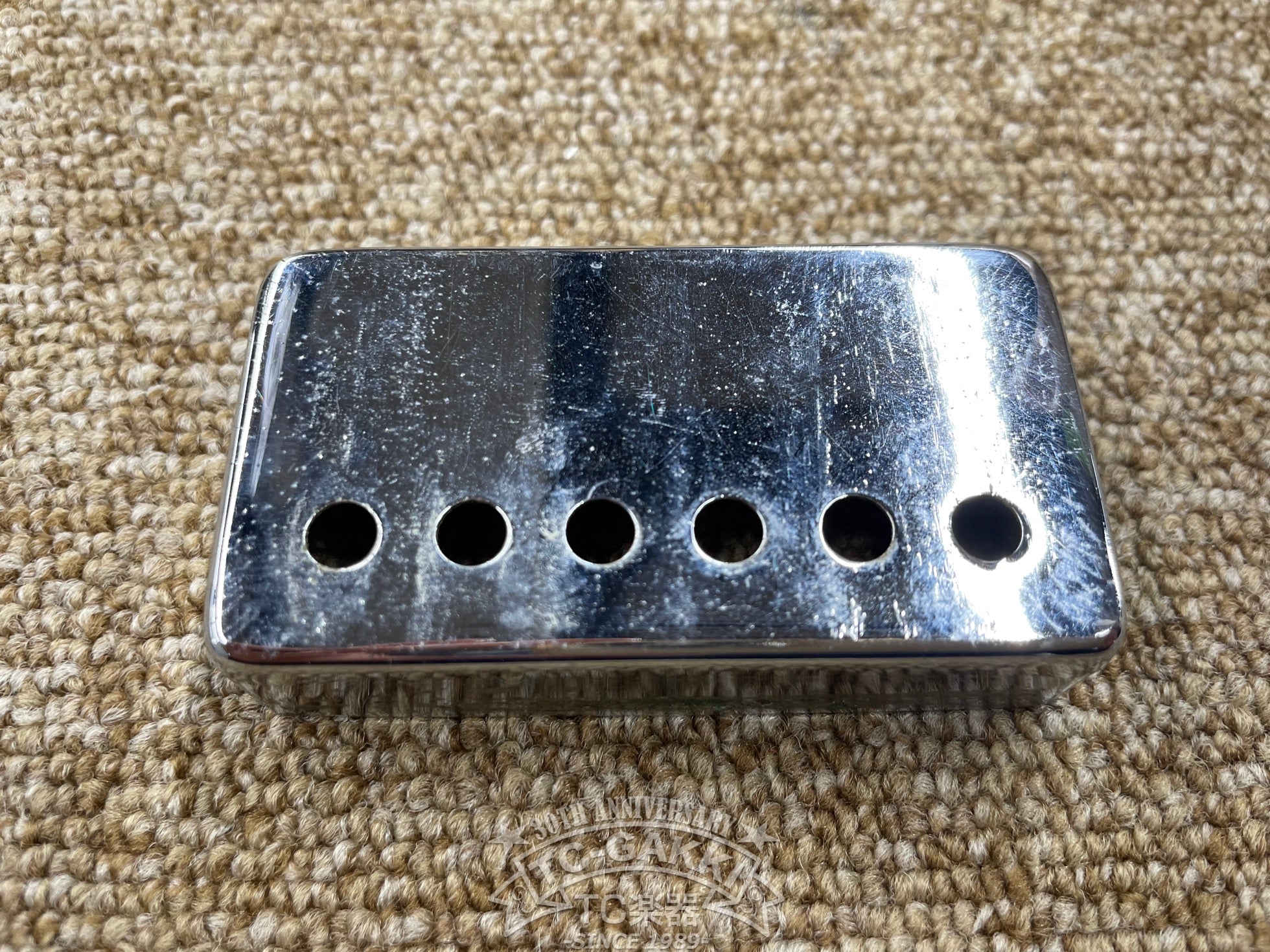 1960s-1970s Chrome Cover for P-490(Stickered Numbered PAF) - TC楽器 - TCGAKKI