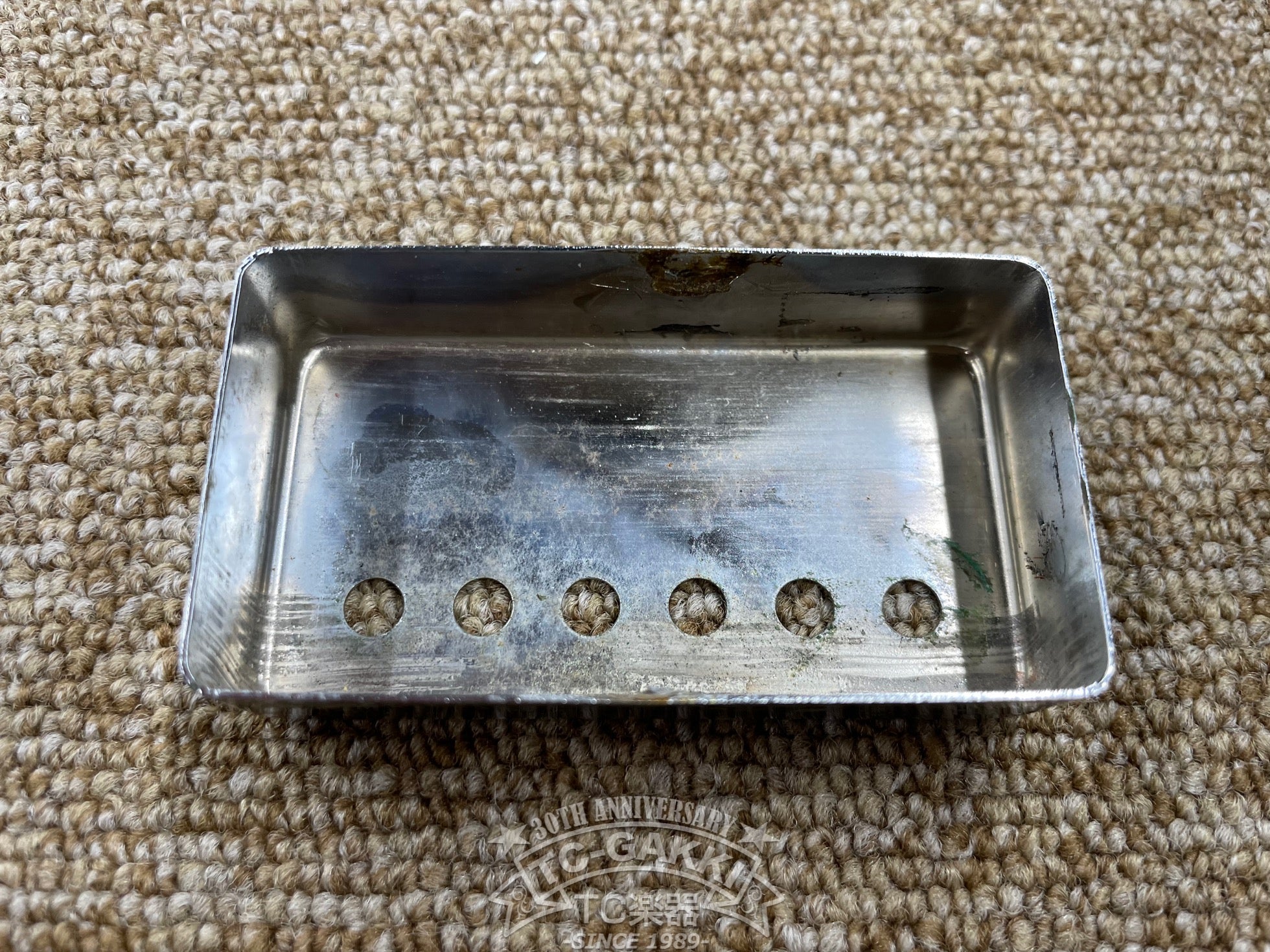 1960s-1970s Chrome Cover for P-490(Stickered Numbered PAF) - TC楽器 - TCGAKKI