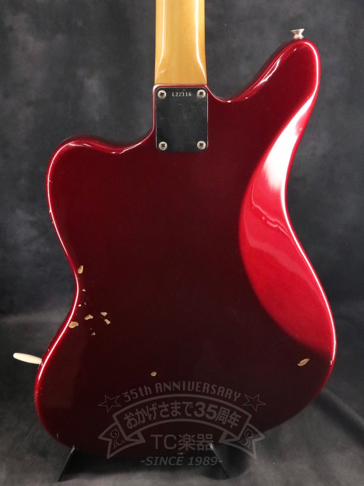 1964 JAGUAR Candy Apple Red Matching Head - TC楽器 - TCGAKKI