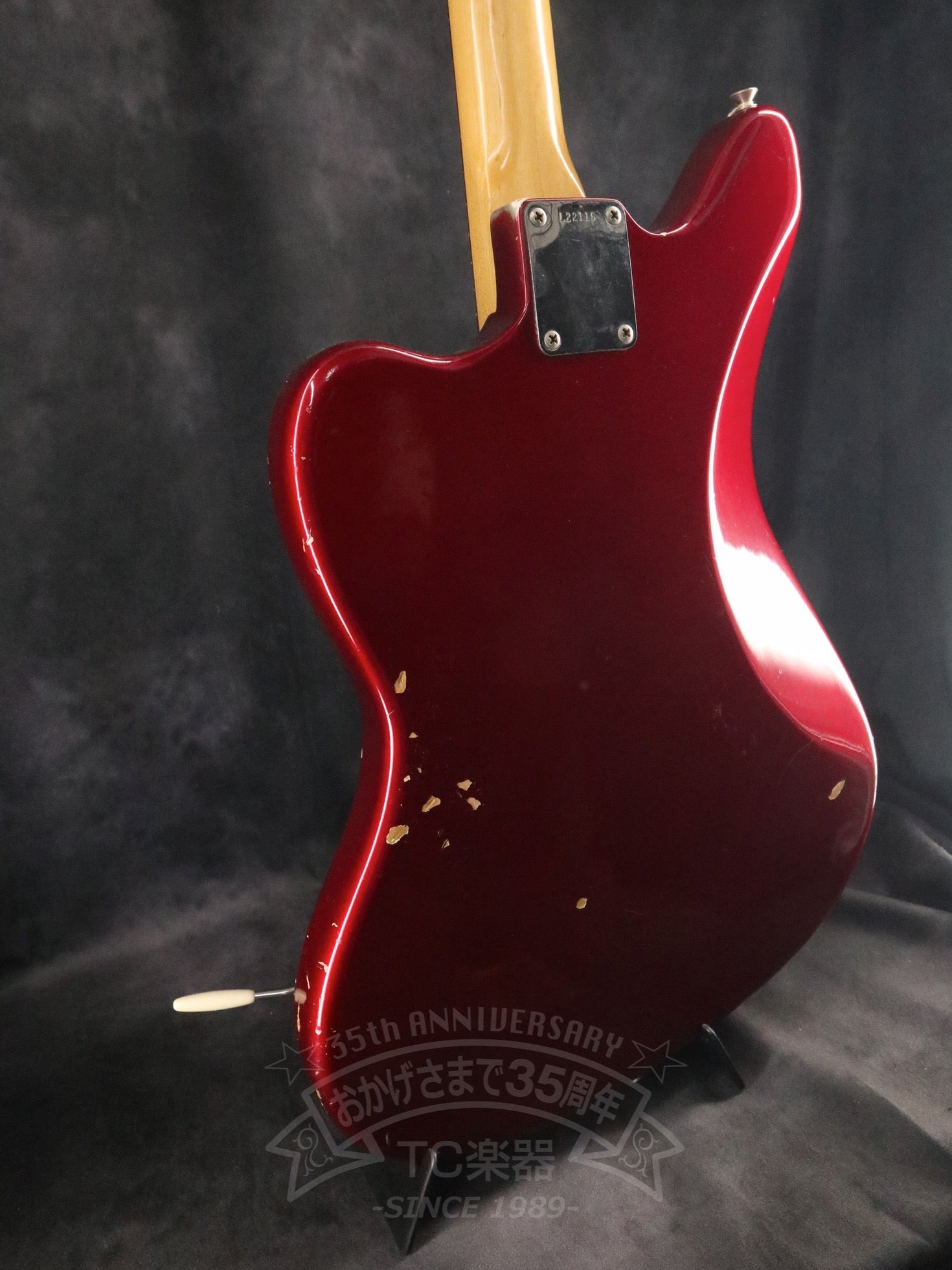 1964 JAGUAR Candy Apple Red Matching Head - TC楽器 - TCGAKKI