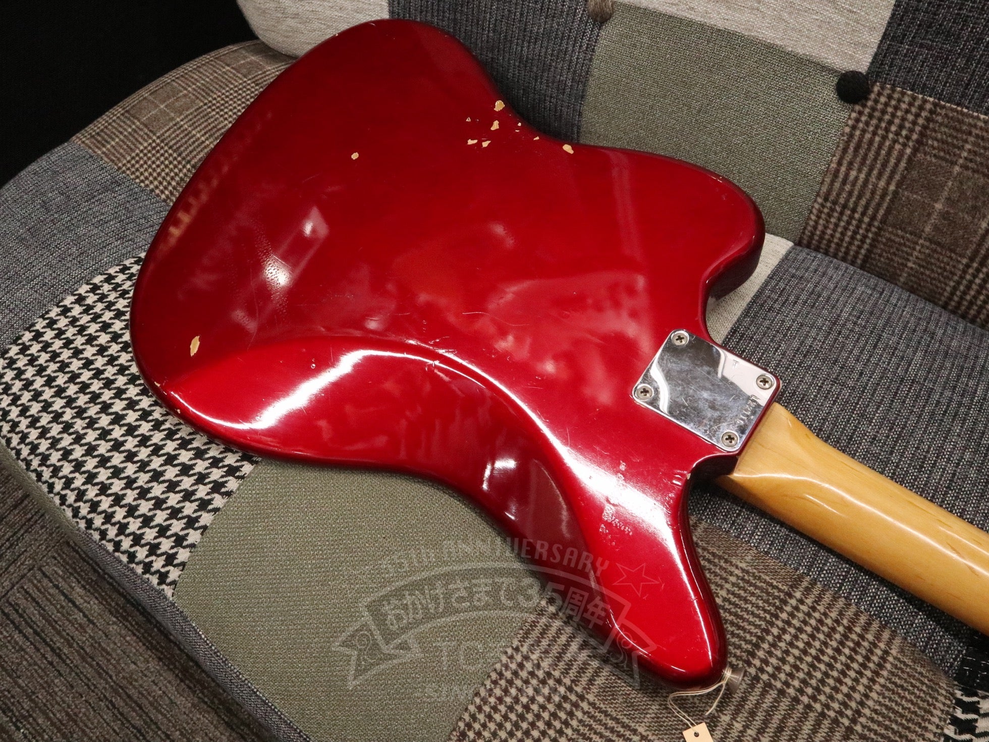 1964 JAGUAR Candy Apple Red Matching Head - TC楽器 - TCGAKKI