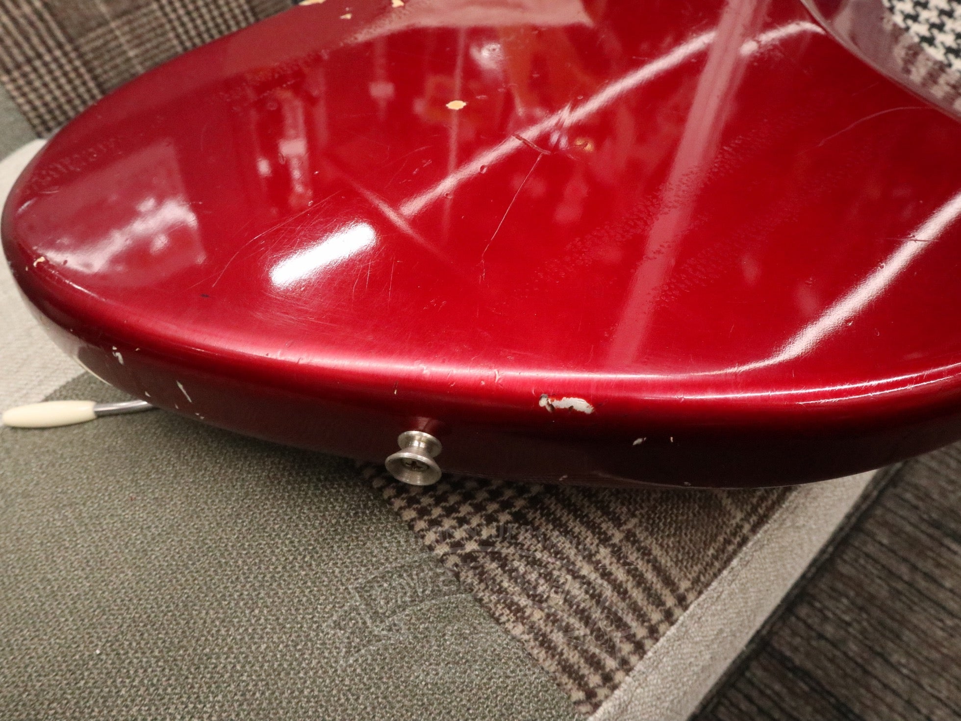 1964 JAGUAR Candy Apple Red Matching Head - TC楽器 - TCGAKKI