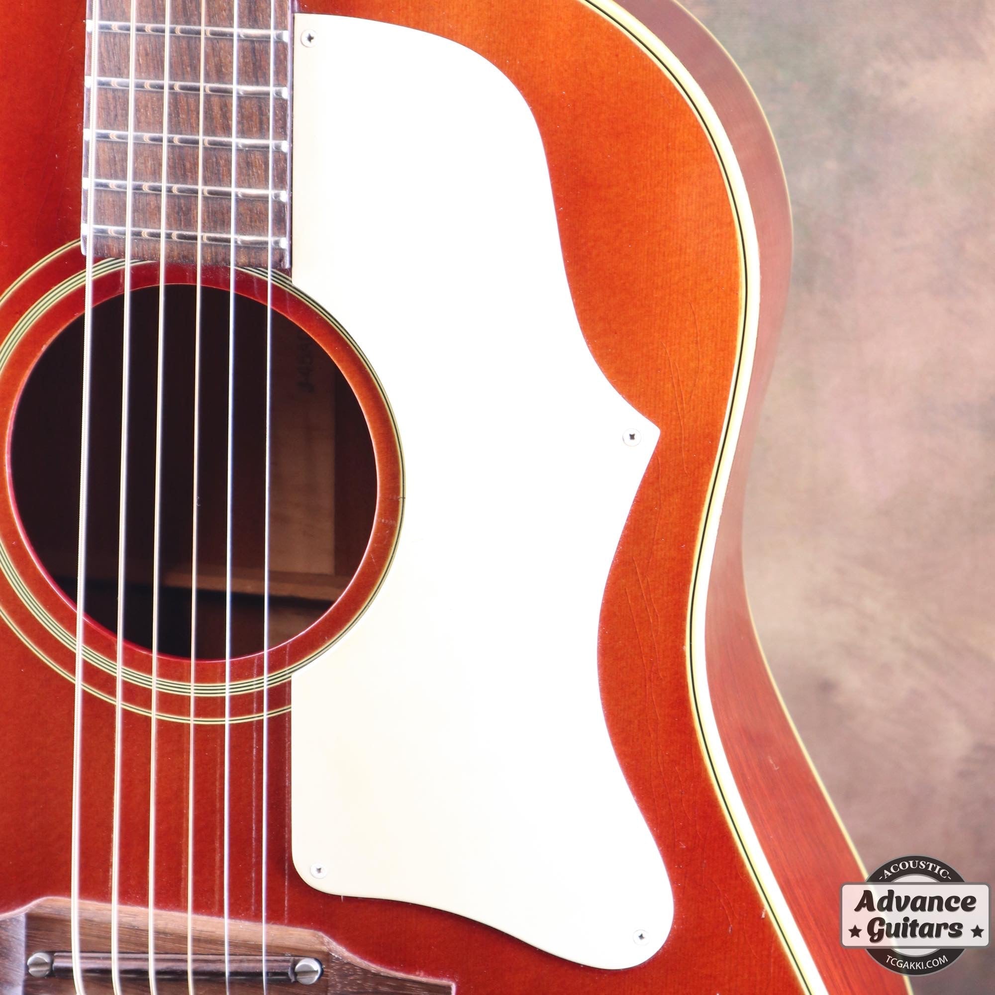 1966年製 J - 45 Cherry Red “BGN” Stamped - TC楽器 - TCGAKKI