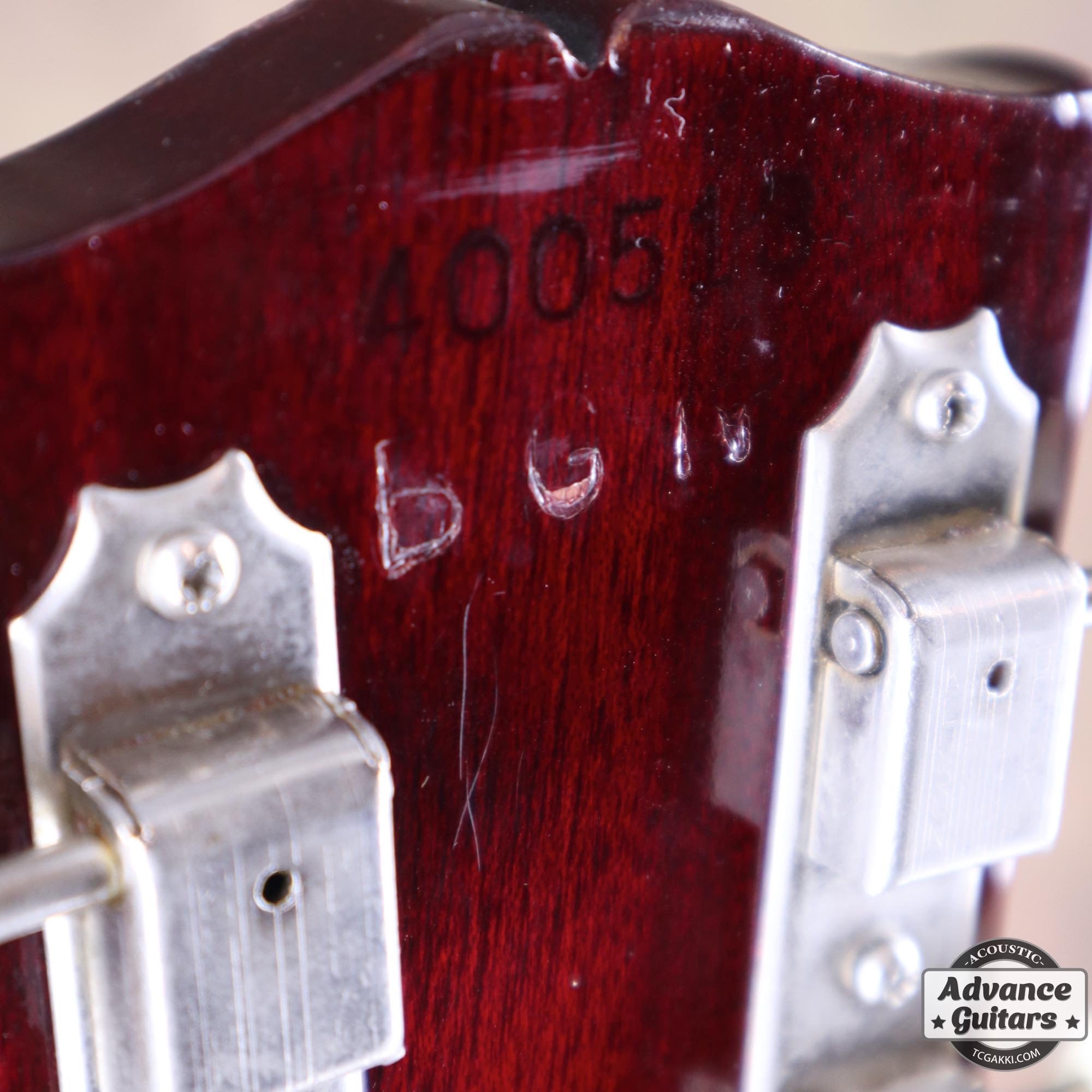 1966年製 J - 45 Cherry Red “BGN” Stamped - TC楽器 - TCGAKKI