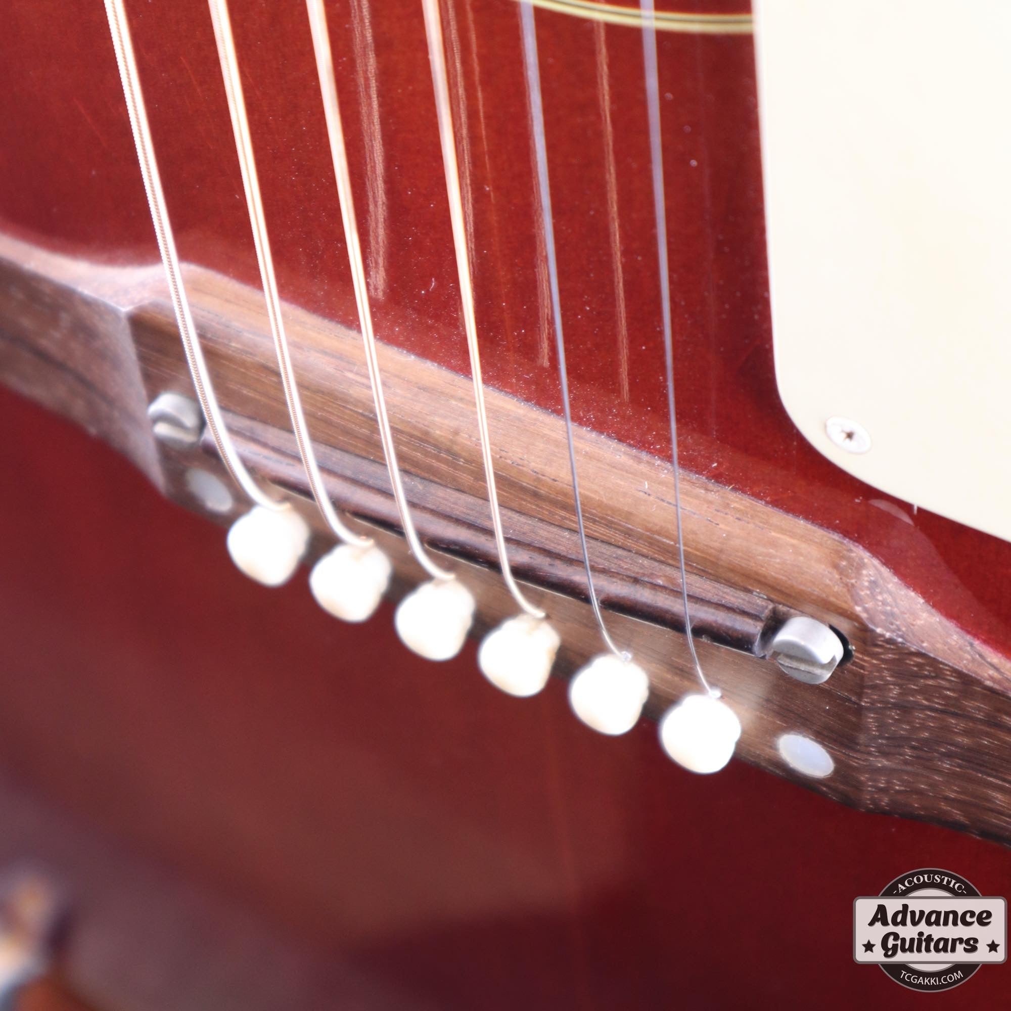 1966年製 J - 45 Cherry Red “BGN” Stamped - TC楽器 - TCGAKKI