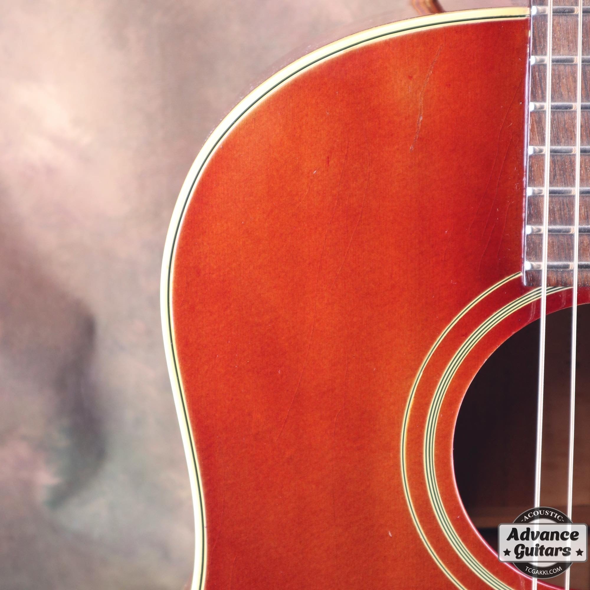 1966年製 J - 45 Cherry Red “BGN” Stamped - TC楽器 - TCGAKKI