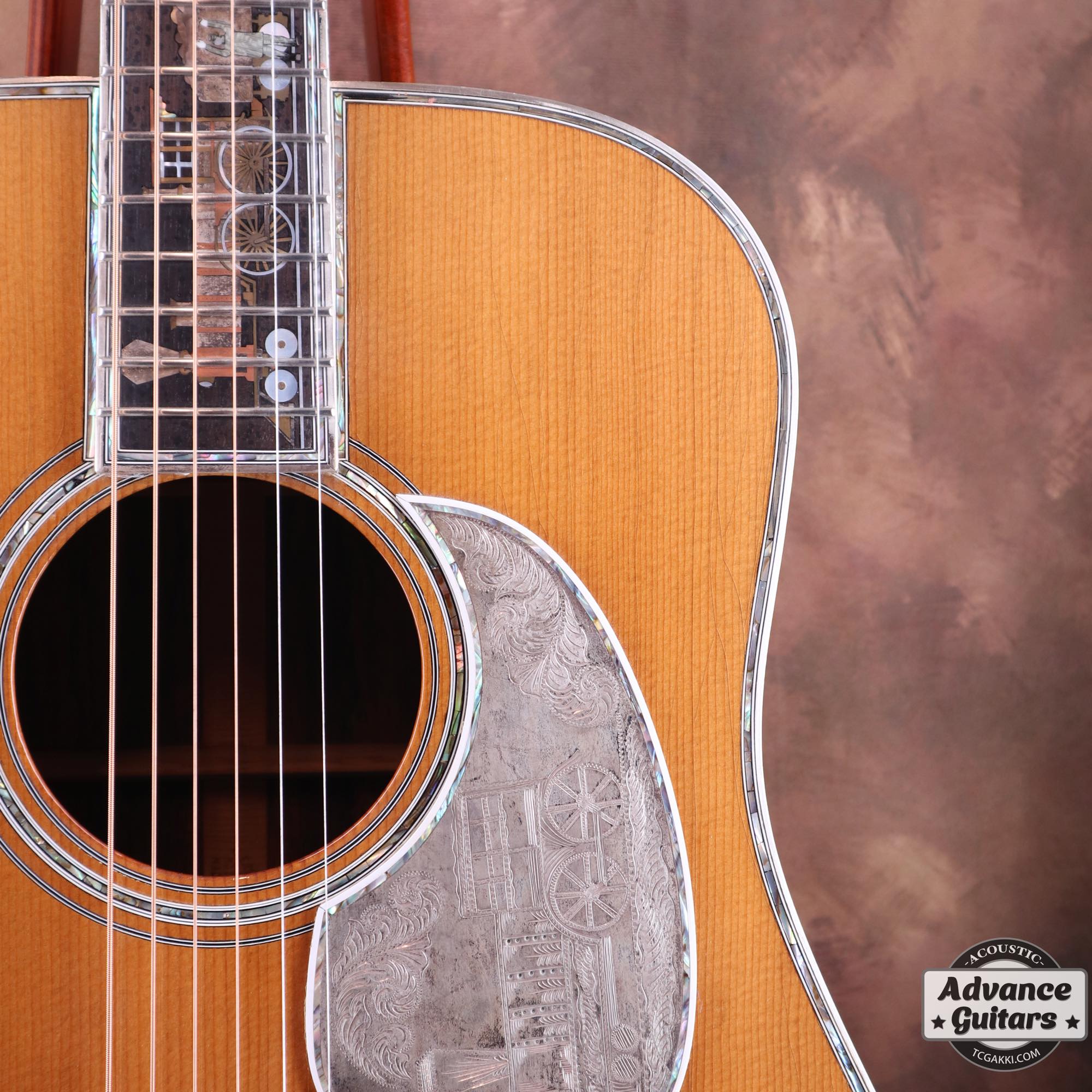 1967年製 D - 28 "TRAIN"(Inlayed by Larry Robinson,Engraved by Greg Rich) - TC楽器 - TCGAKKI