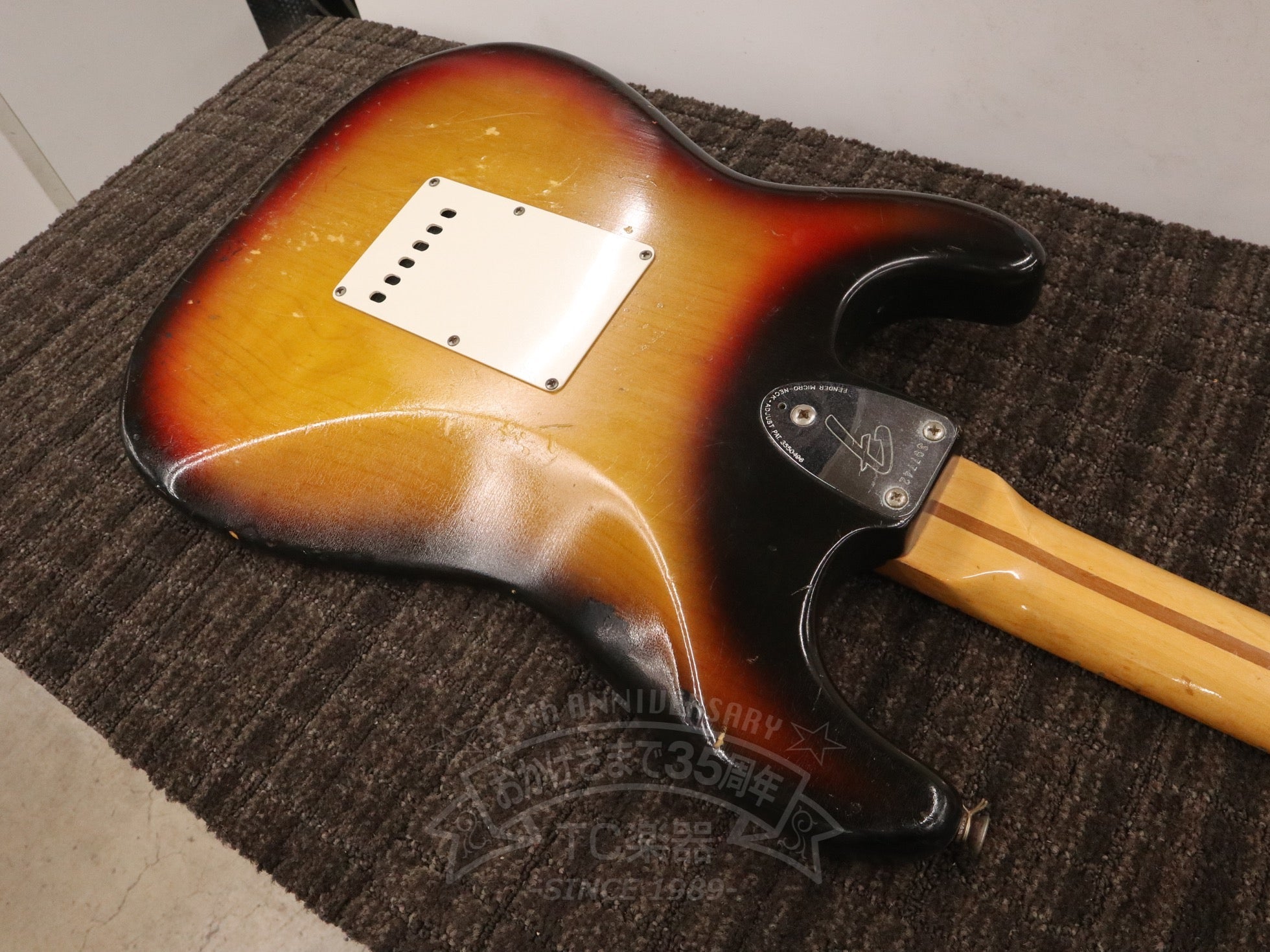 1973 STRATOCASTER Alder / Maple 3Tone Sunburst - TC楽器 - TCGAKKI