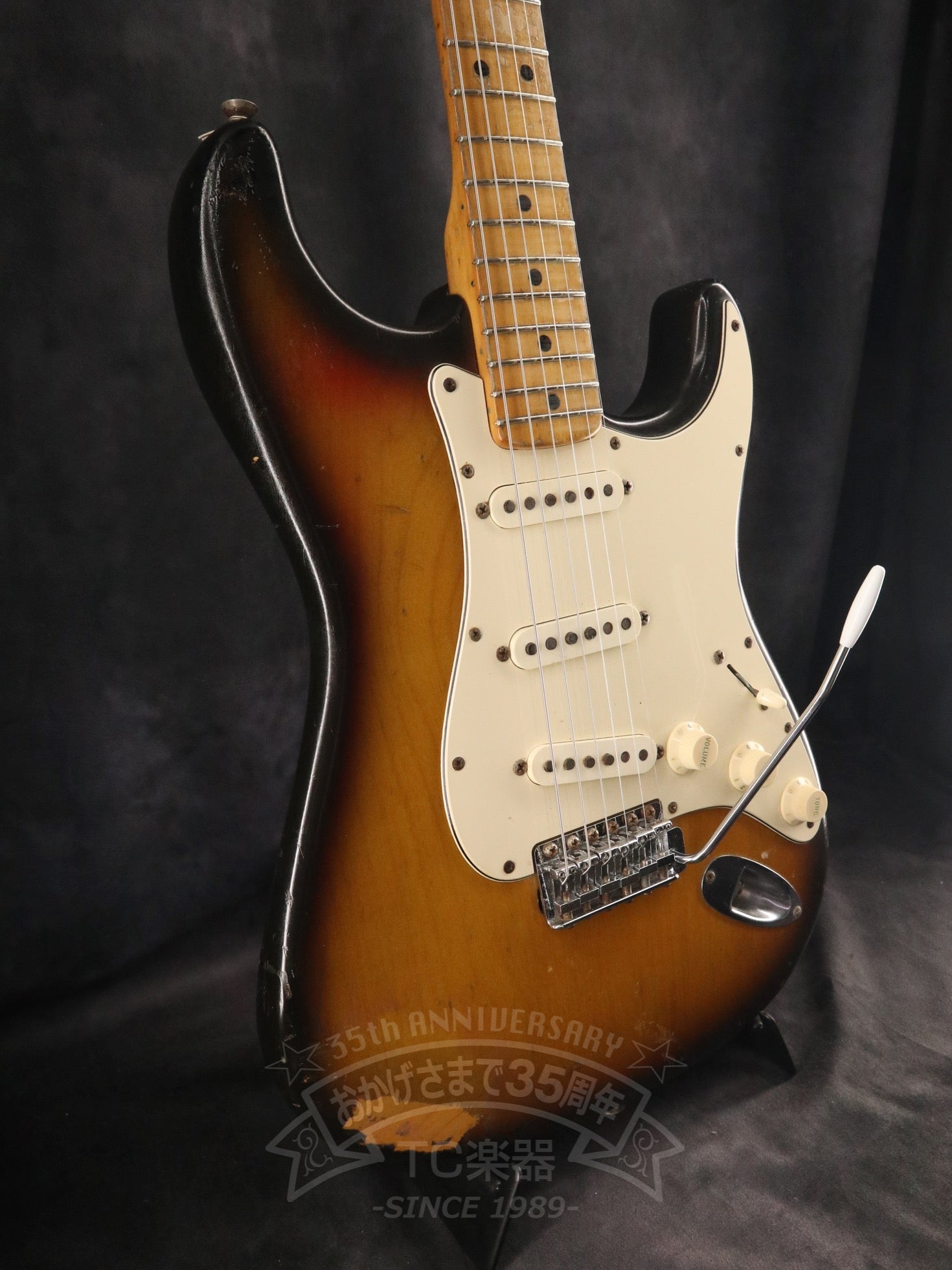 1973 STRATOCASTER Alder / Maple 3Tone Sunburst - TC楽器 - TCGAKKI