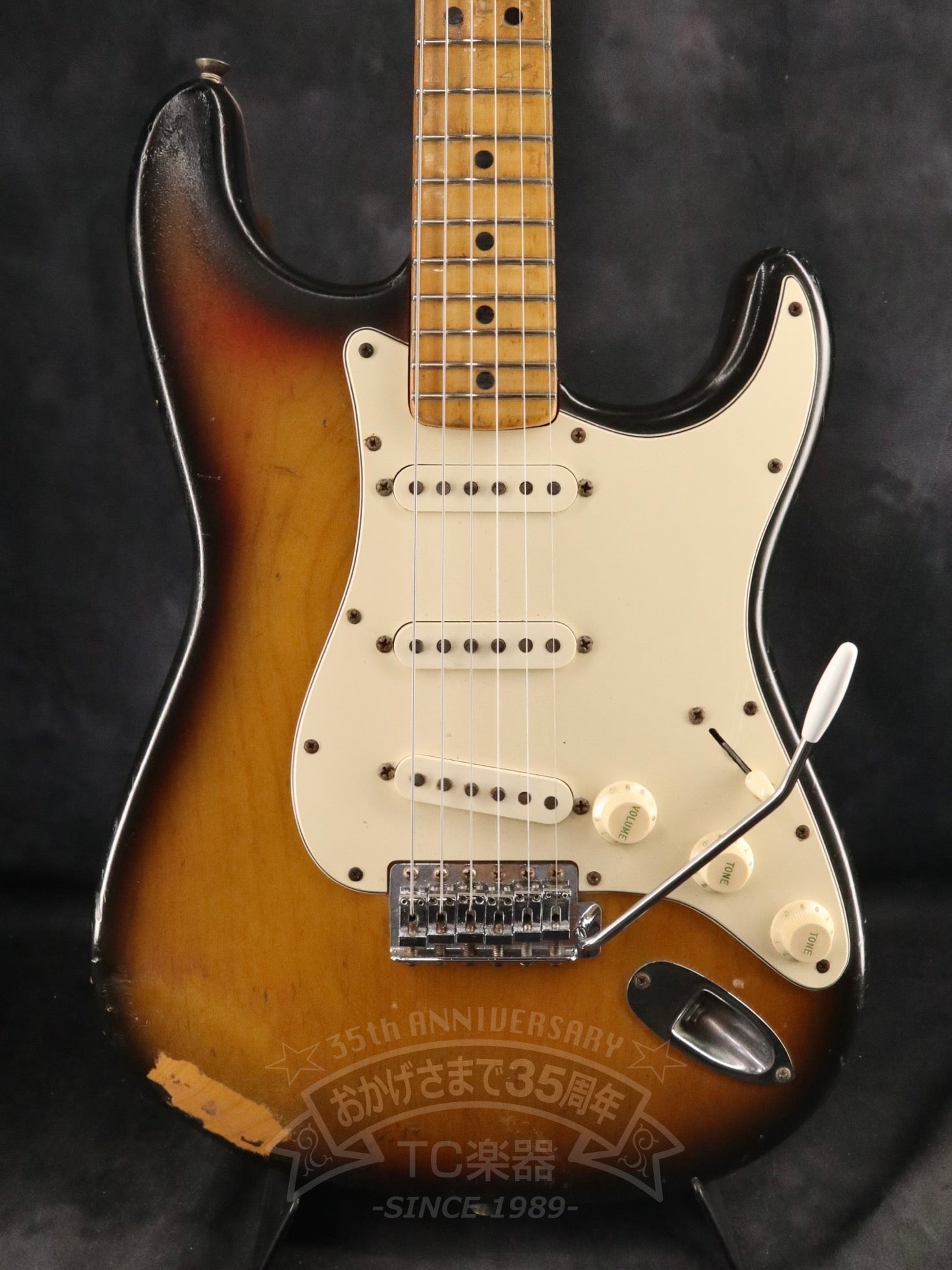 1973 STRATOCASTER Alder / Maple 3Tone Sunburst - TC楽器 - TCGAKKI