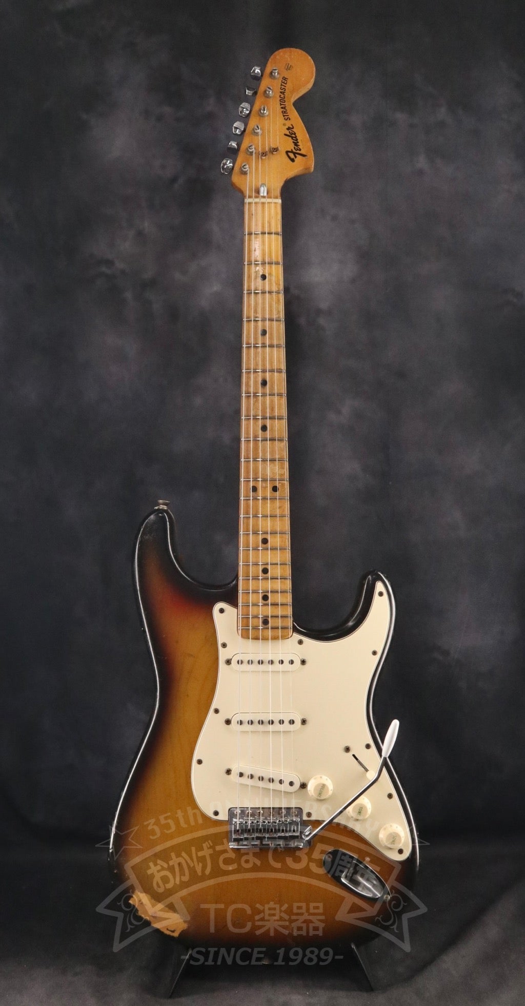 1973 STRATOCASTER Alder / Maple 3Tone Sunburst - TC楽器 - TCGAKKI