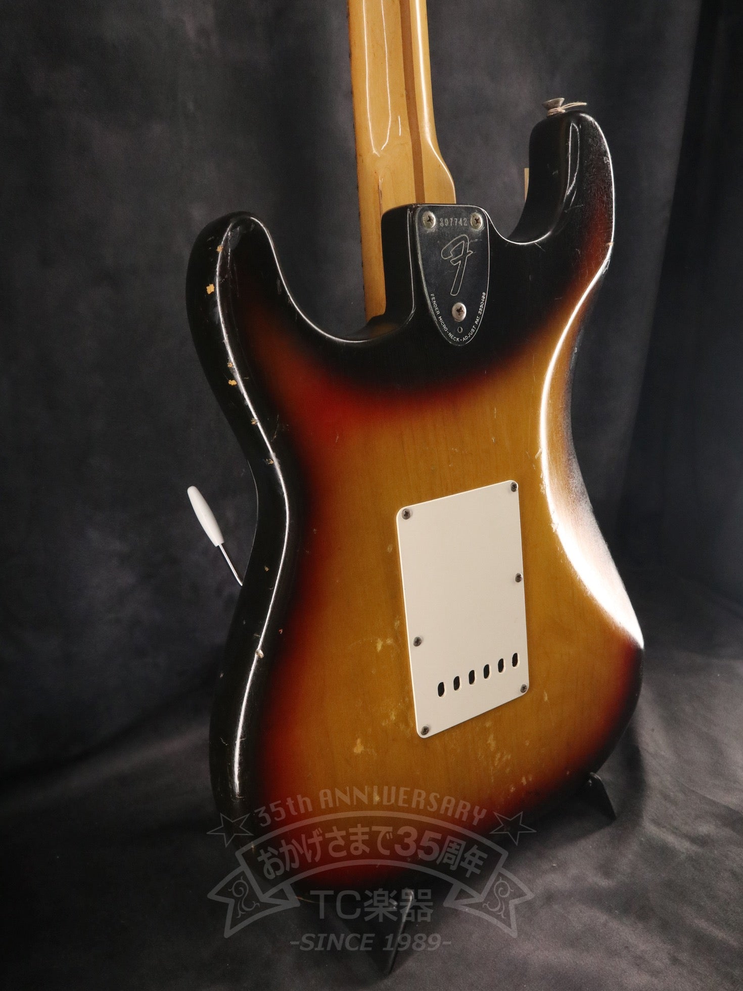 1973 STRATOCASTER Alder / Maple 3Tone Sunburst - TC楽器 - TCGAKKI