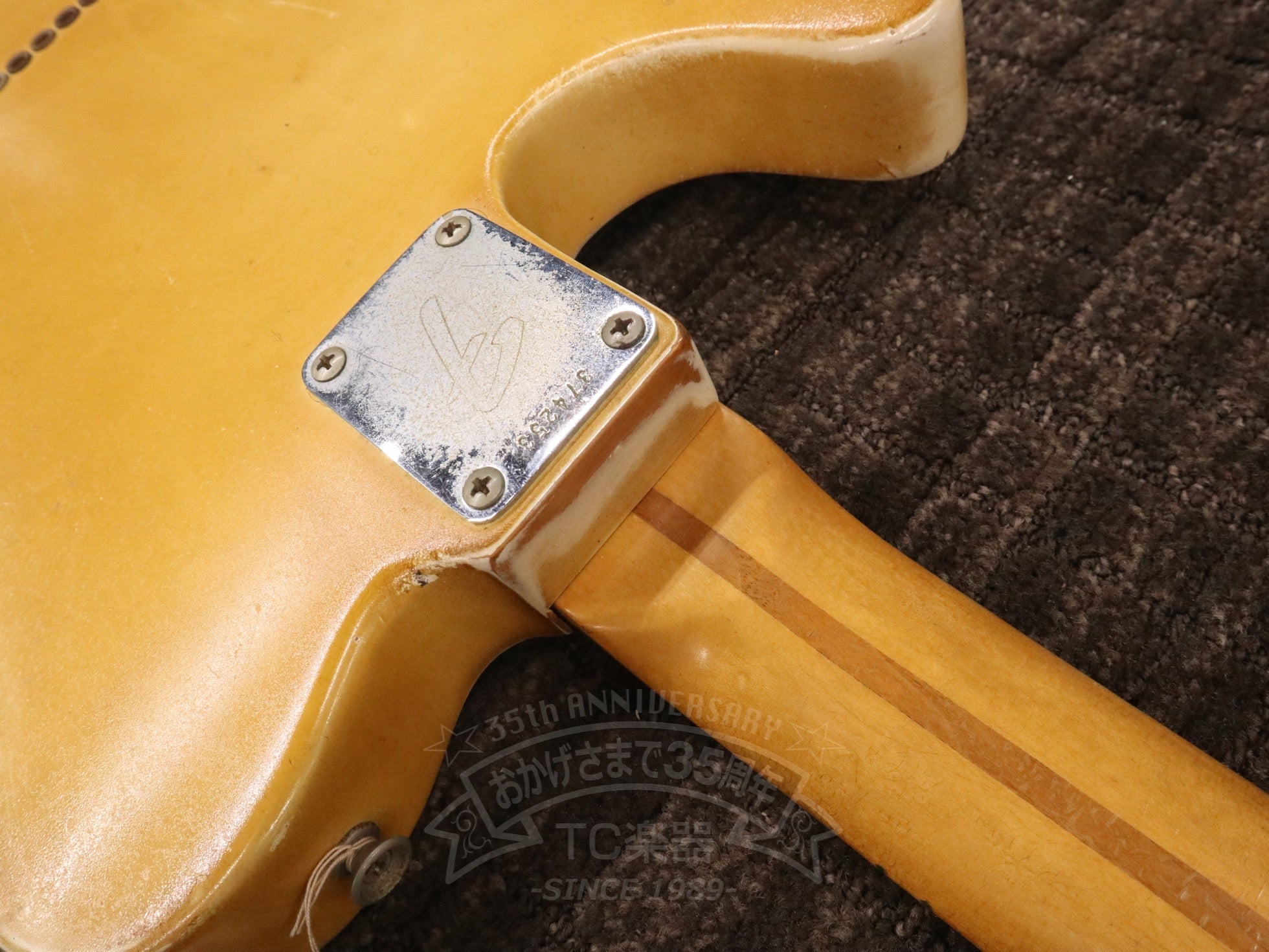 1975 TELECASTER Blonde / Maple - TC楽器 - TCGAKKI