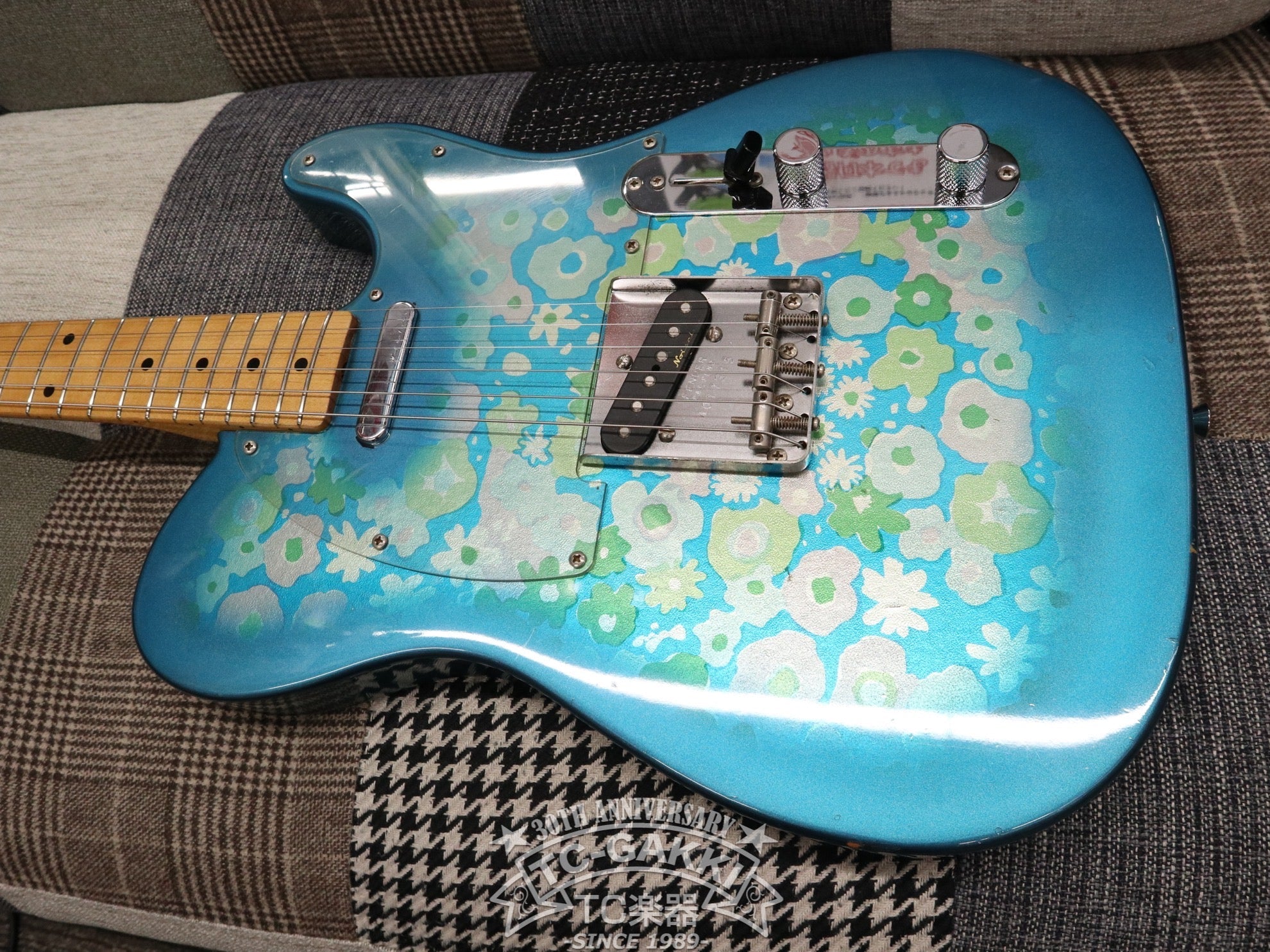 1993 - 94 TL69 - 75 Blue Flower - TC楽器 - TCGAKKI