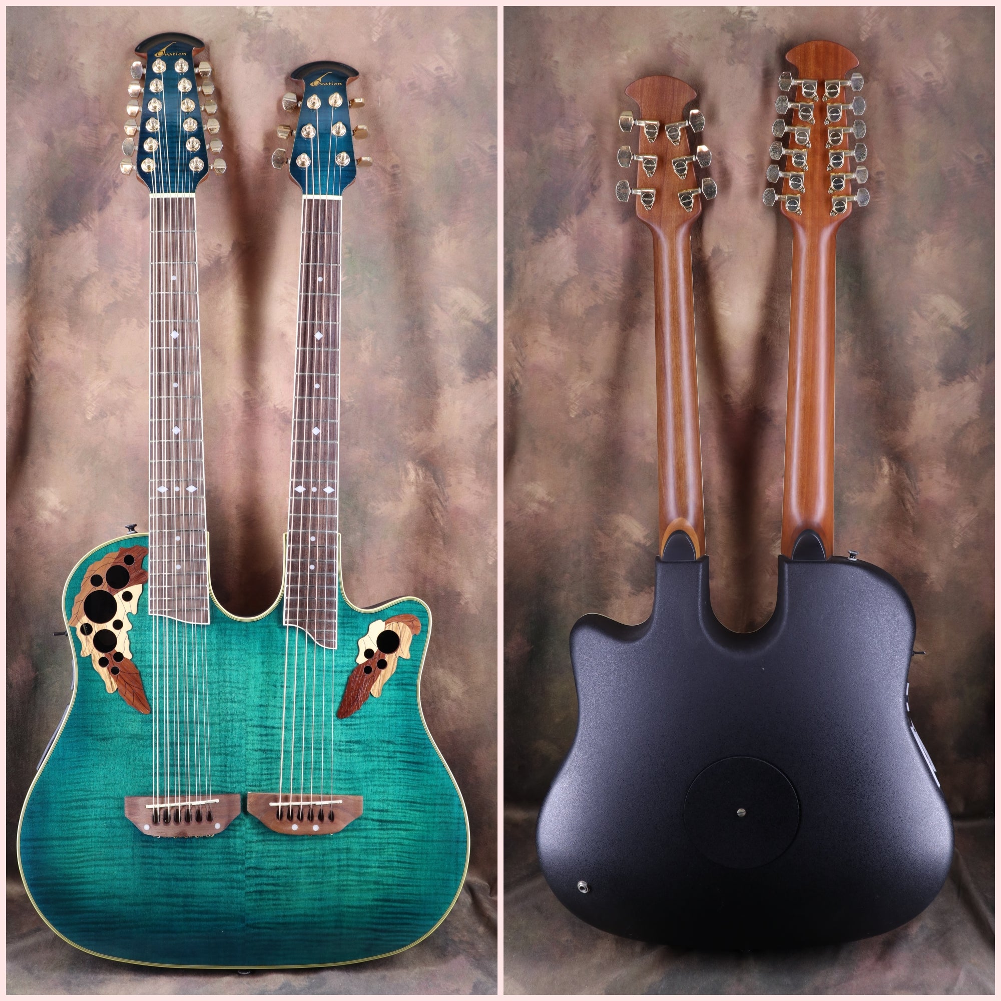 Ovation Celebrity CSD215 Double Neck