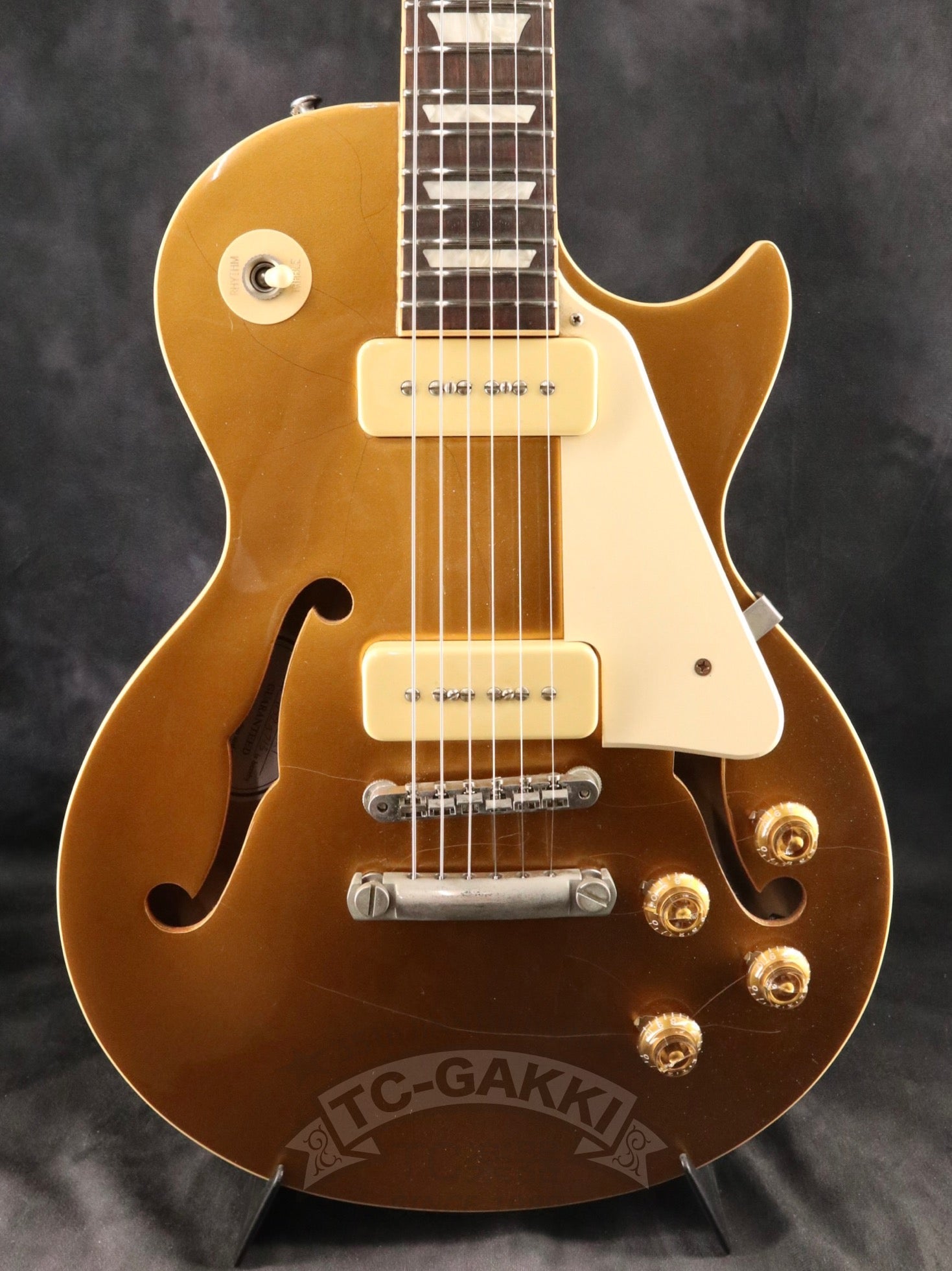 2015 ES - Les Paul Gold Top P - 90 - TC楽器 - TCGAKKI