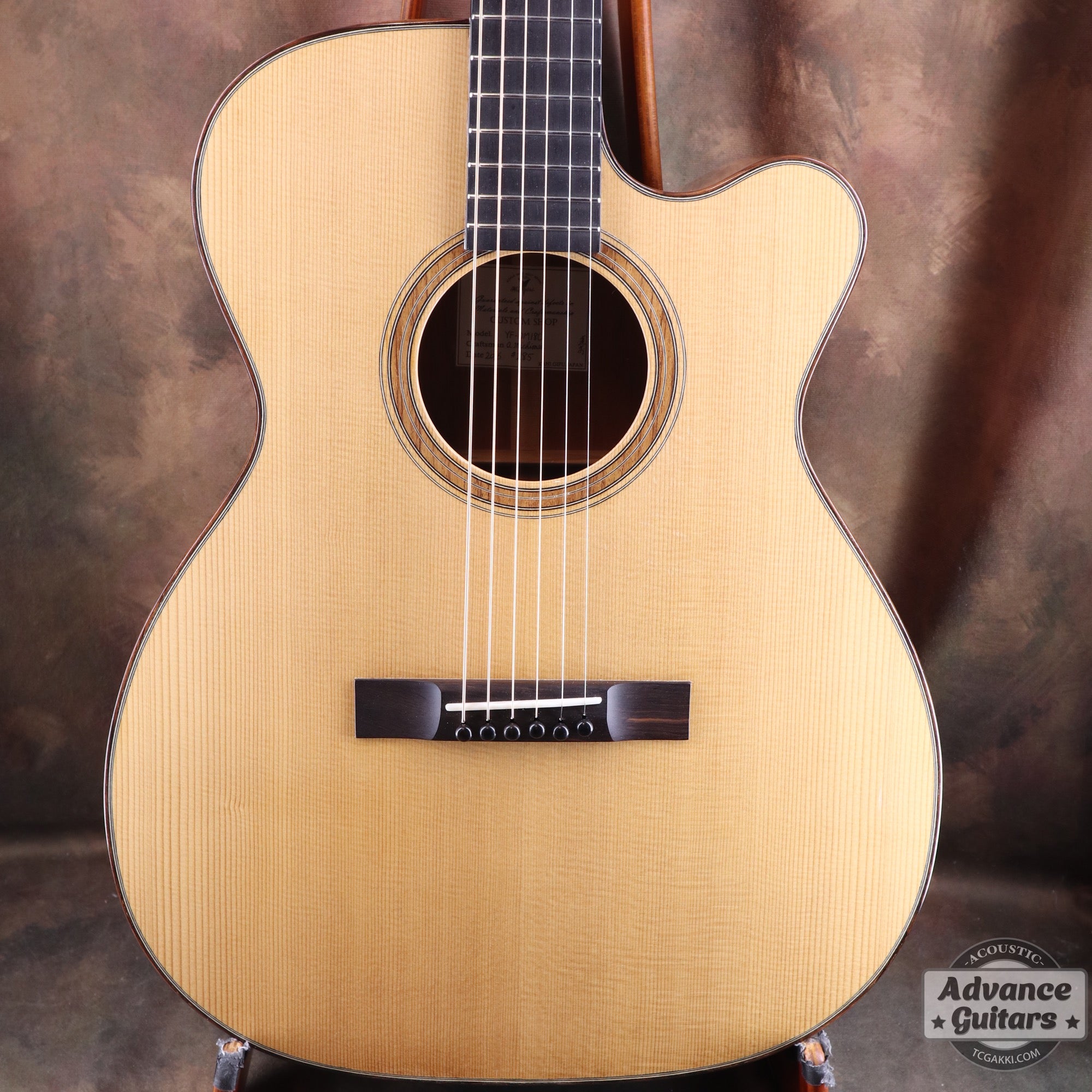 2016年製 Custom Shop YF - OM18C 道前暁伸 - TC楽器 - TCGAKKI