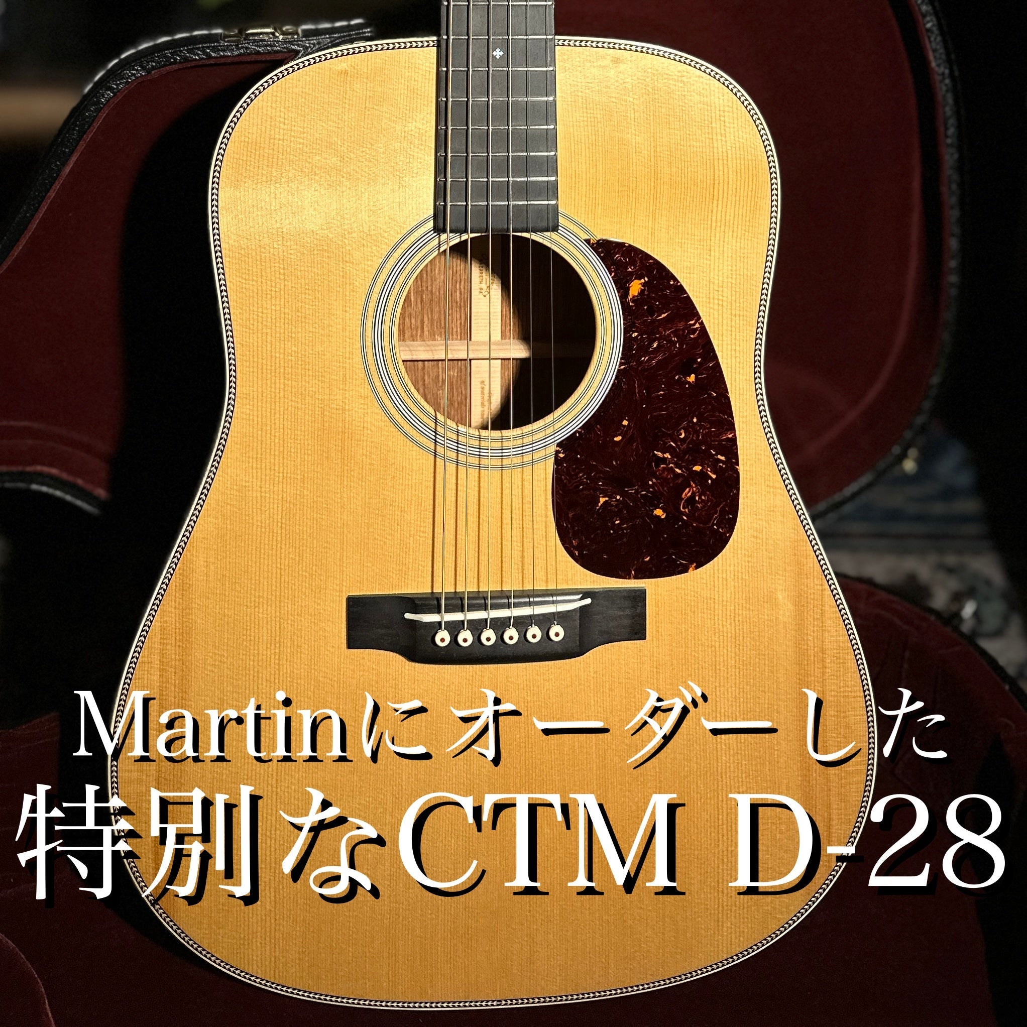 2018年製 CTM D-28 Guatemalan Rosewood