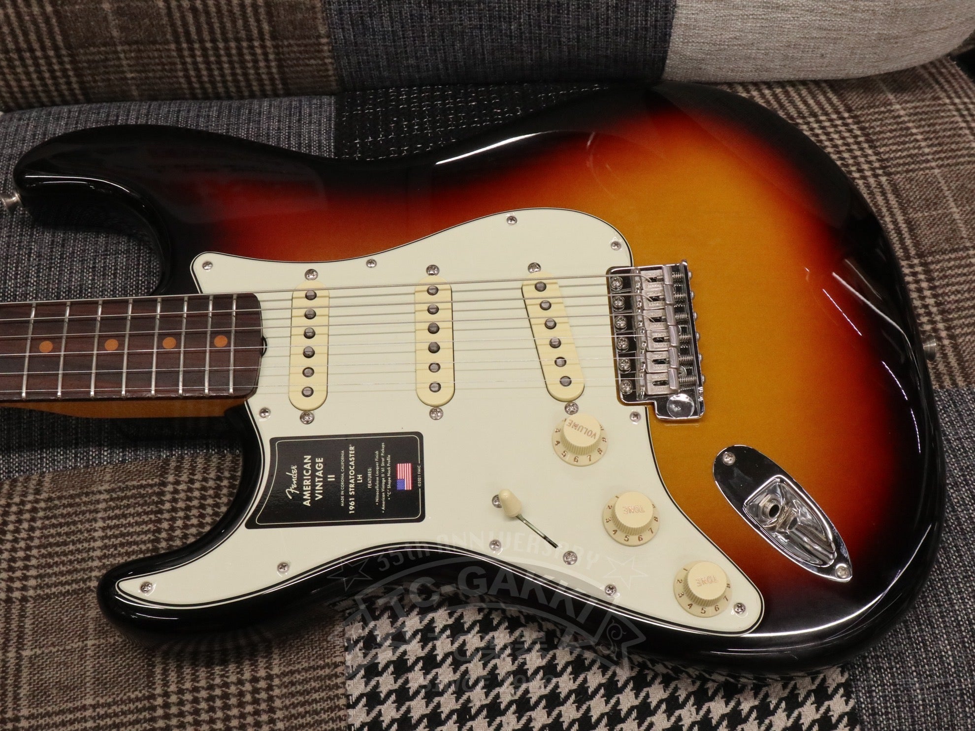 2022 American Vintage II 1961 Stratocaster Left - Hand - TC楽器 - TCGAKKI