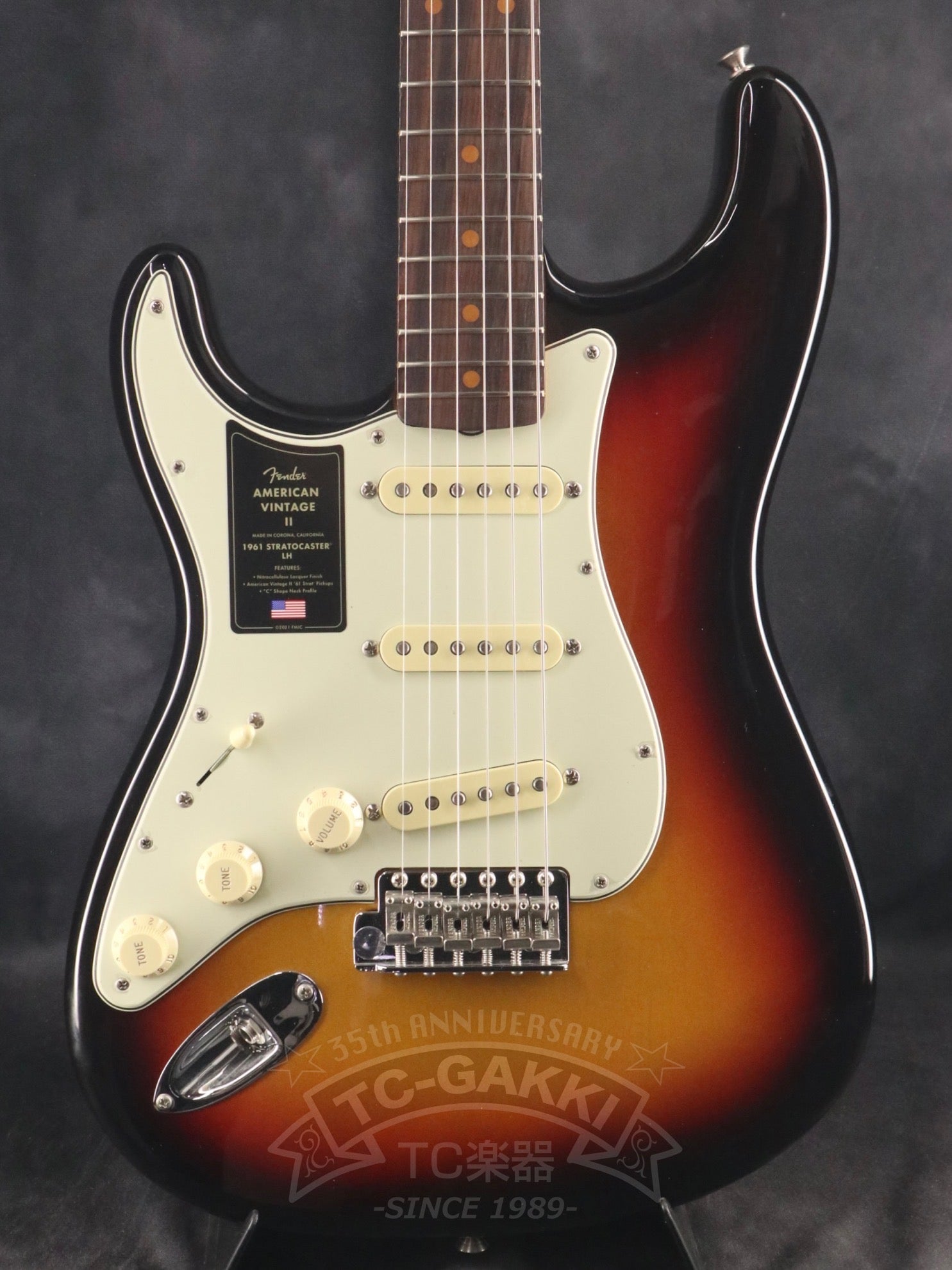 2022 American Vintage II 1961 Stratocaster Left - Hand - TC楽器 - TCGAKKI