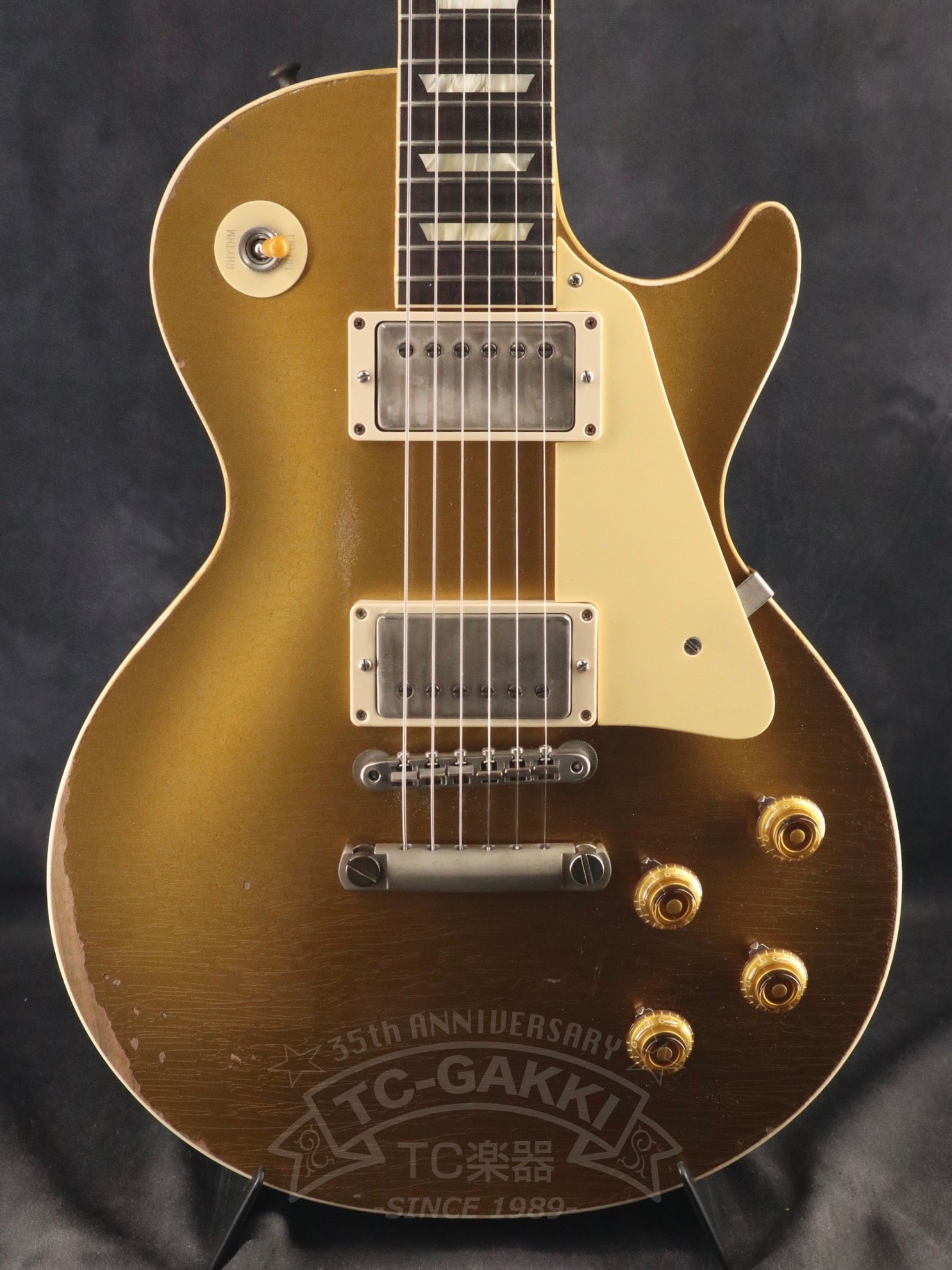 2023 Murphy Lab 1957 Les Paul Gold top Ultra Heavy Aged - TC楽器 - TCGAKKI