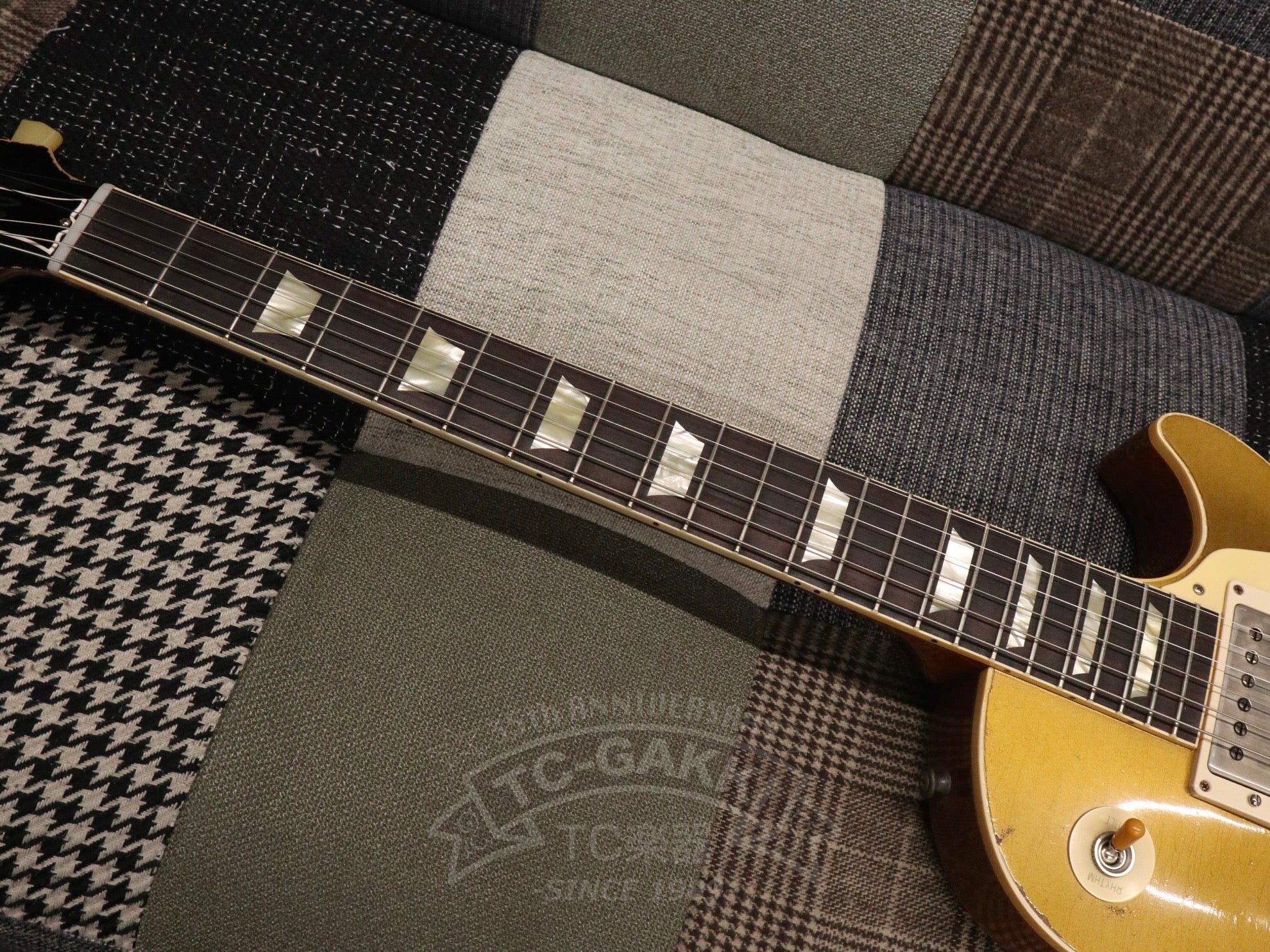 2023 Murphy Lab 1957 Les Paul Gold top Ultra Heavy Aged - TC楽器 - TCGAKKI