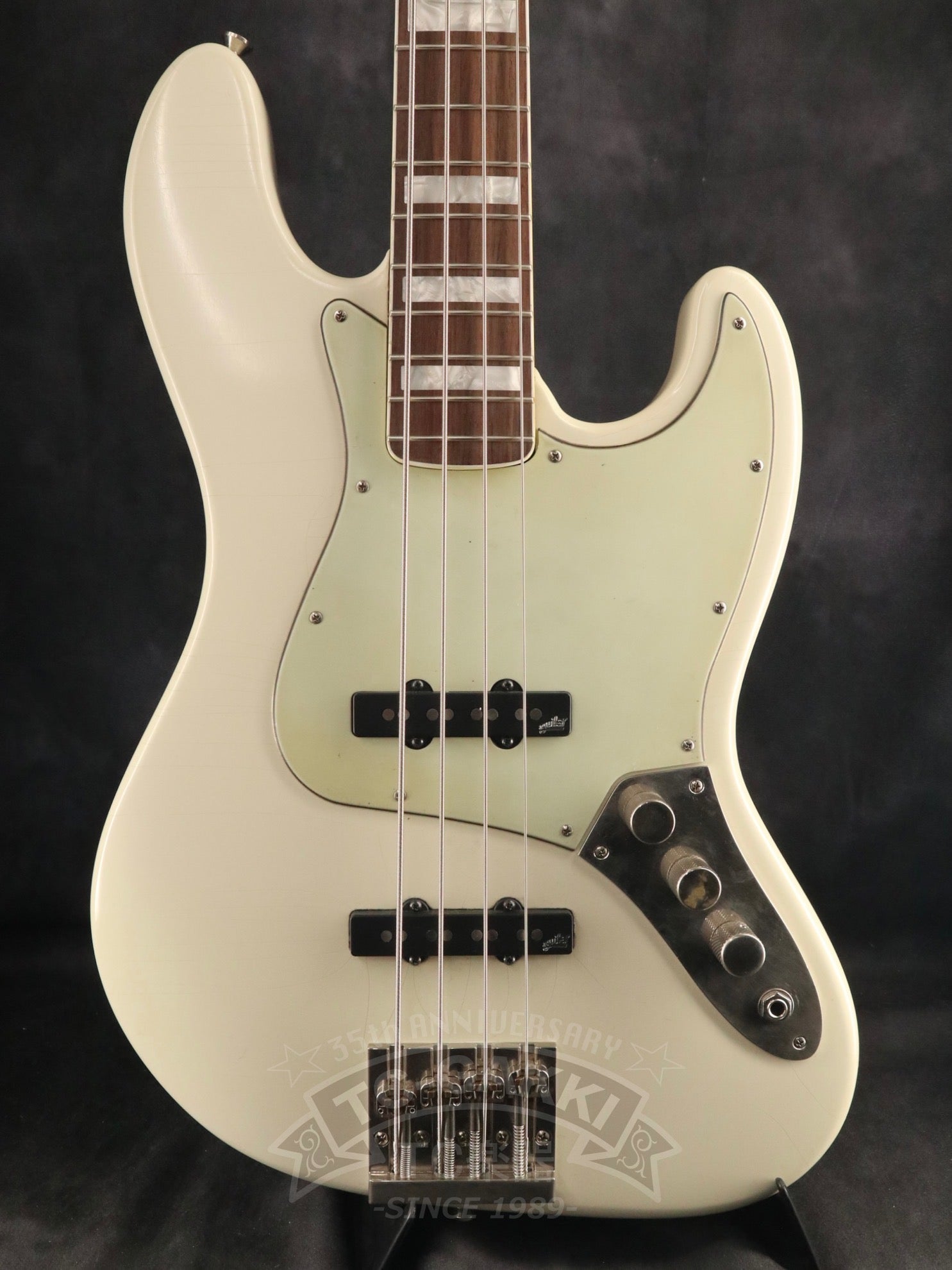 激レアparker ベース bass エレキベース RED 未使用品ケース付 LaidBack LBA-PJ PPR(パールピンクレッド) 初心者 エレキベース レッド