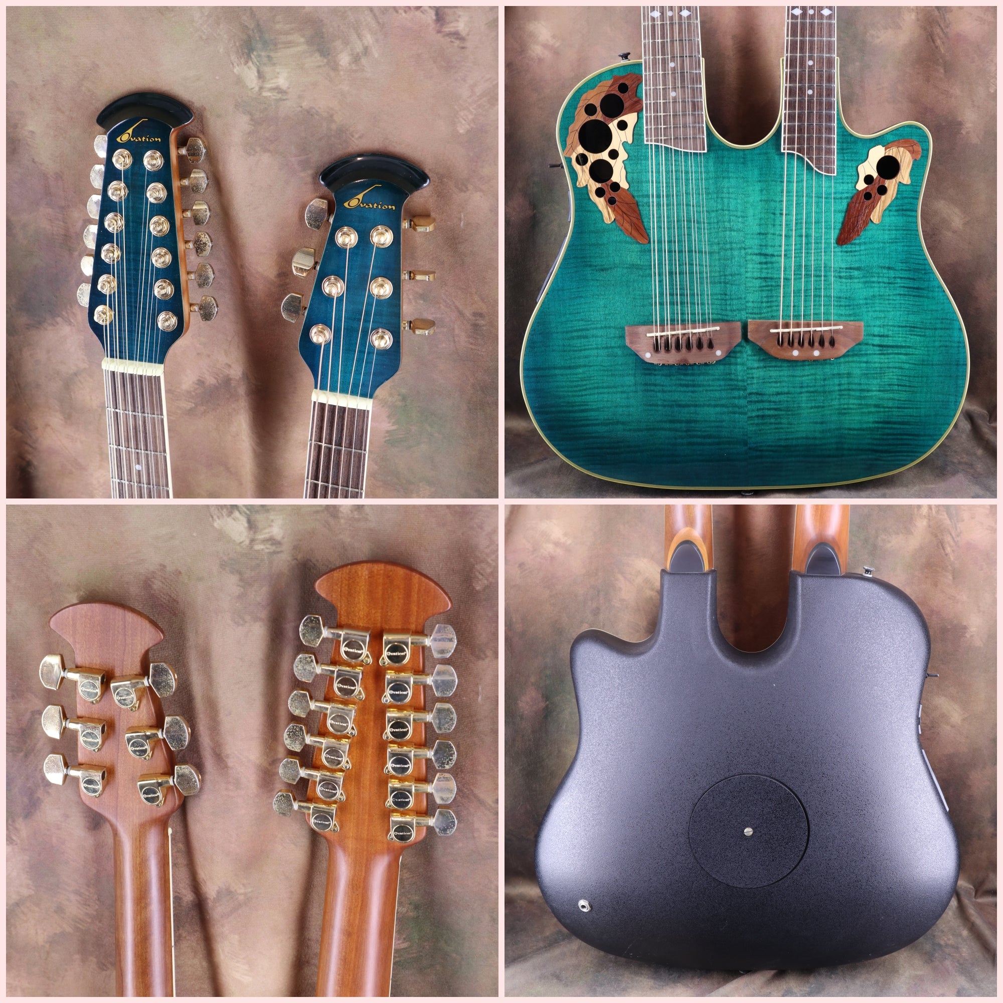 Ovation Celebrity CSD215 Double Neck