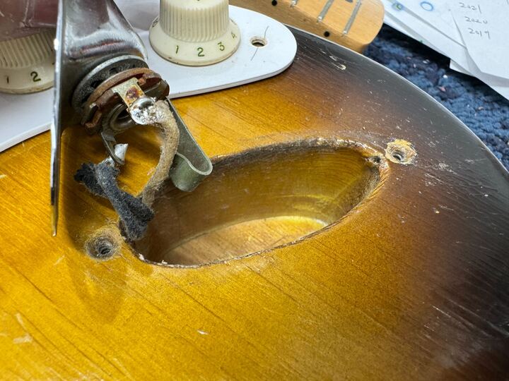 1958 STRATOCASTER Fresno / Arce