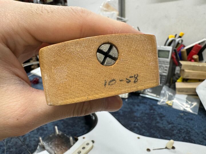 1958 STRATOCASTER Fresno / Arce