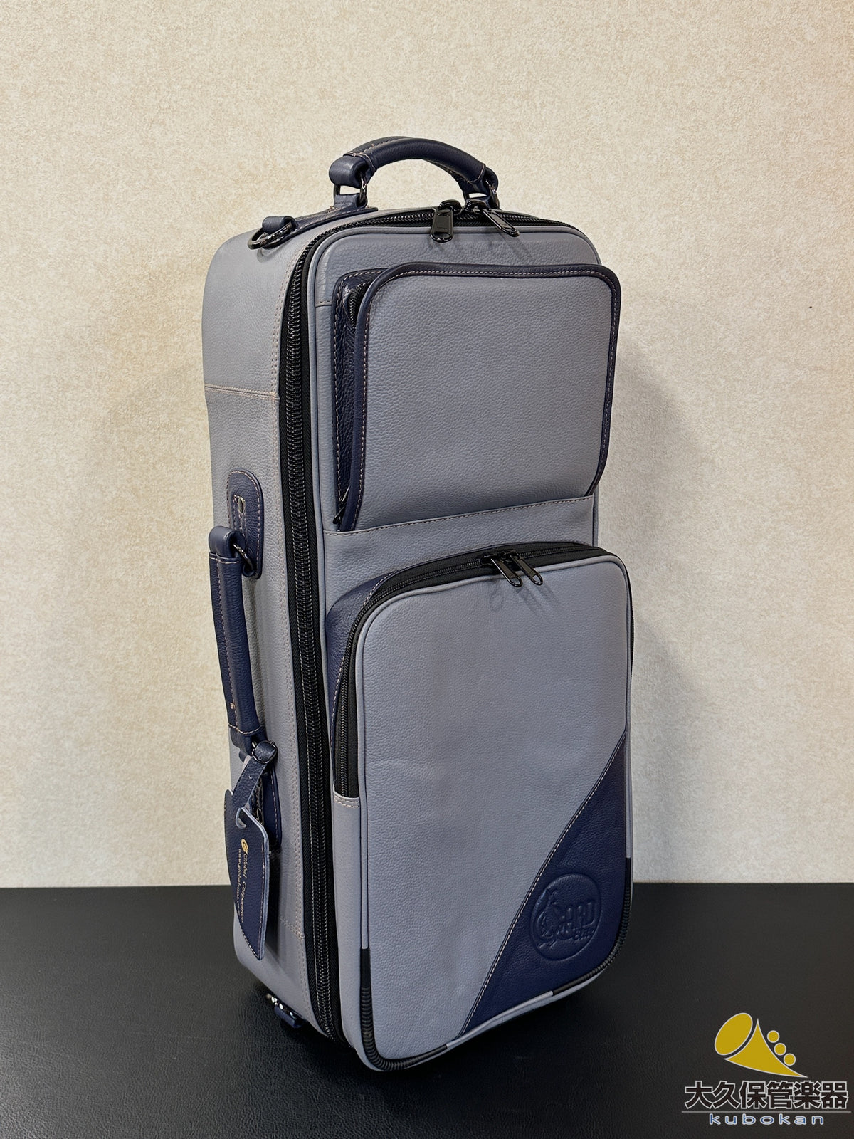 GARD BAGS【For 2 Trumpets】Elite Series Leather (4-ECLK-NB Crocodile)