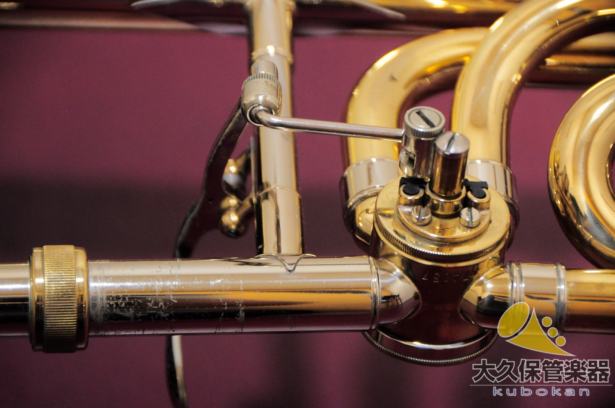 Vincent Buck 42B GL thick tenor bass trombone