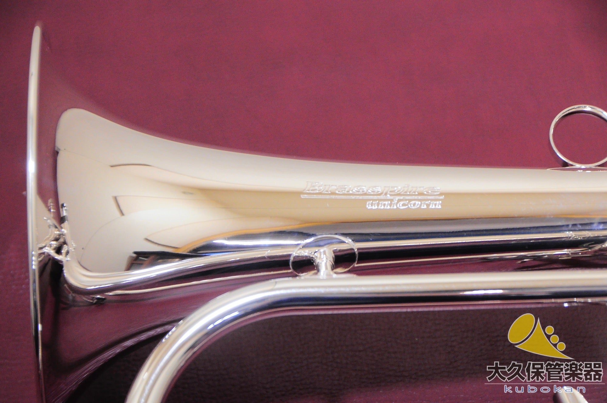 Brasspire Unicorn BPFG-850BS Black Nickel Trim 플루겔 호른 (신품)