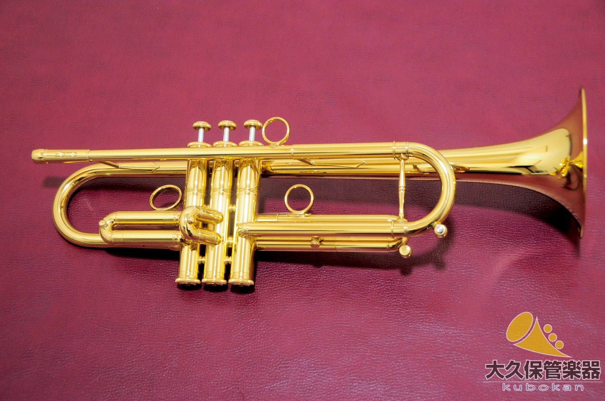 Queen Brass « ZORRO » MODÈLE II, pavillon en laiton jaune avec finition laquée transparente (neuf)