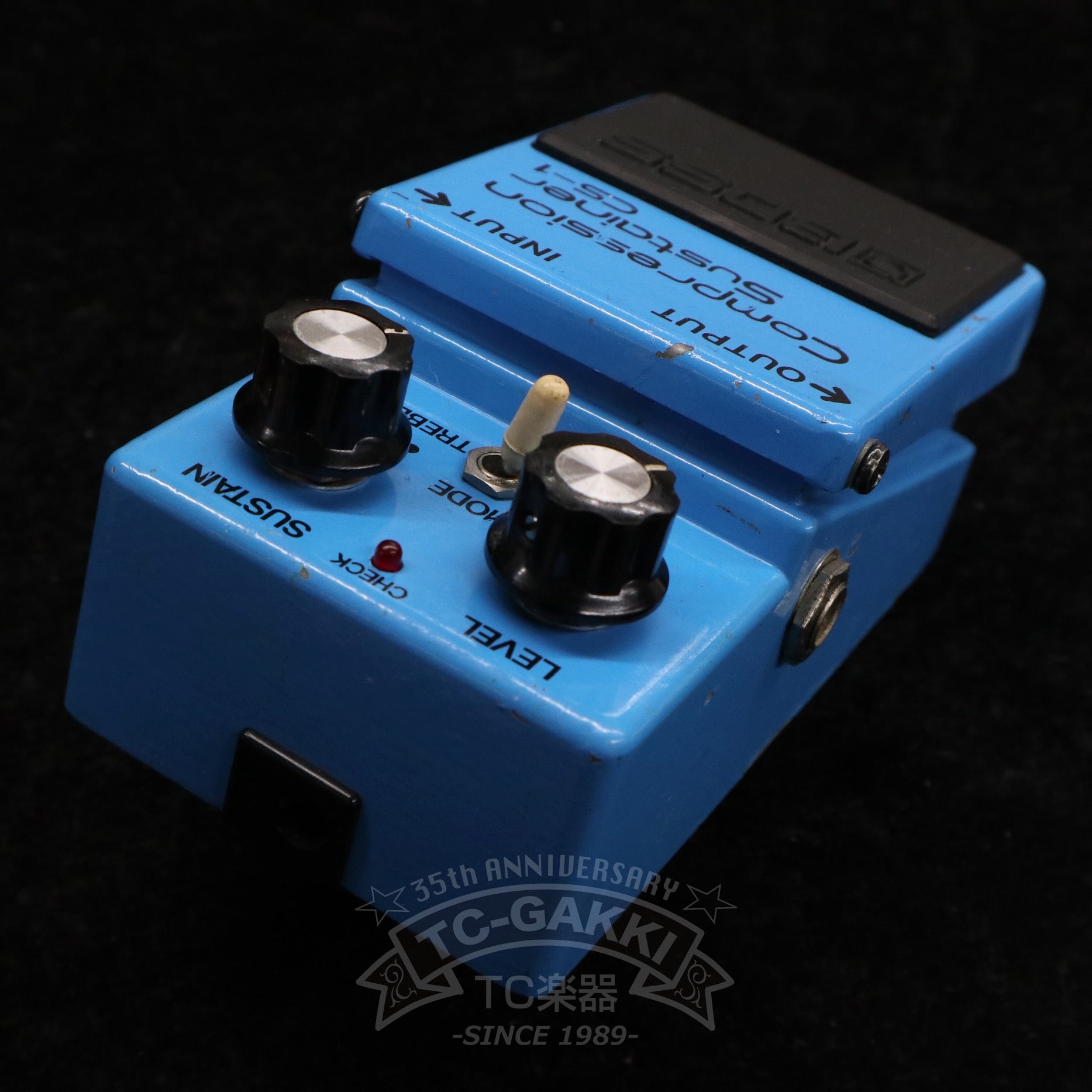 BOSS CS-1 Compression Sustainer (Silver Screw/JAPAN)