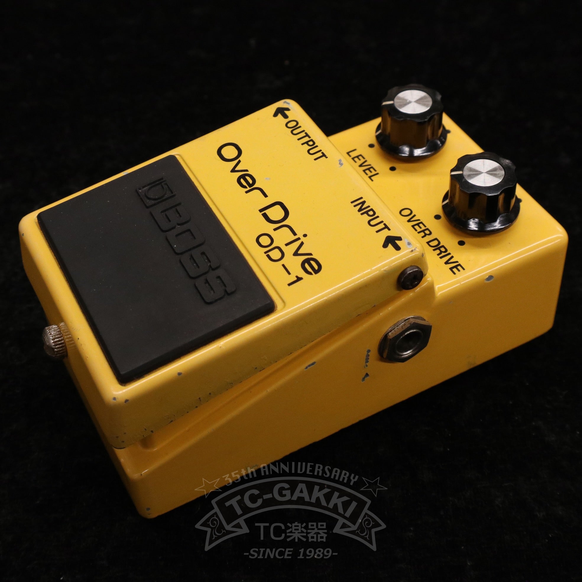 BOSS OD-1 Over Drive (Silver Screw/JAPAN/JRC4558D)