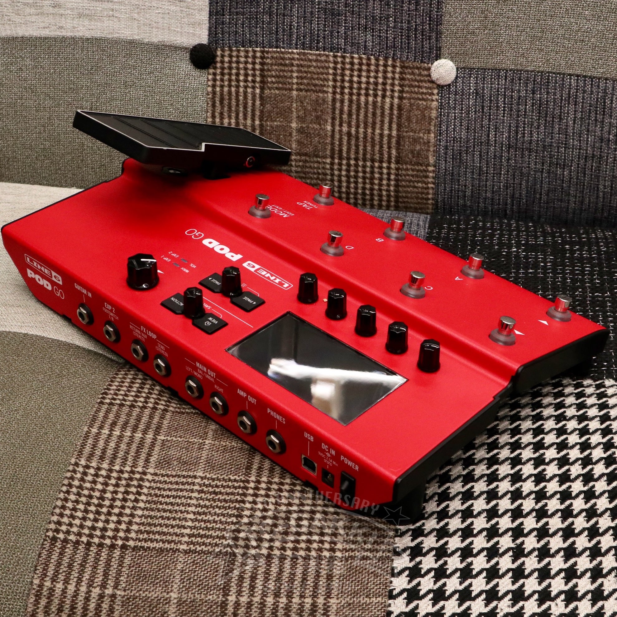 LINE6 POD GO Limited Edition Red