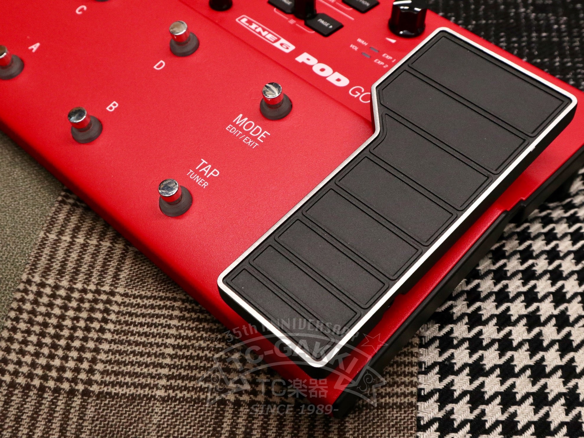 LINE6 POD GO Limited Edition Red
