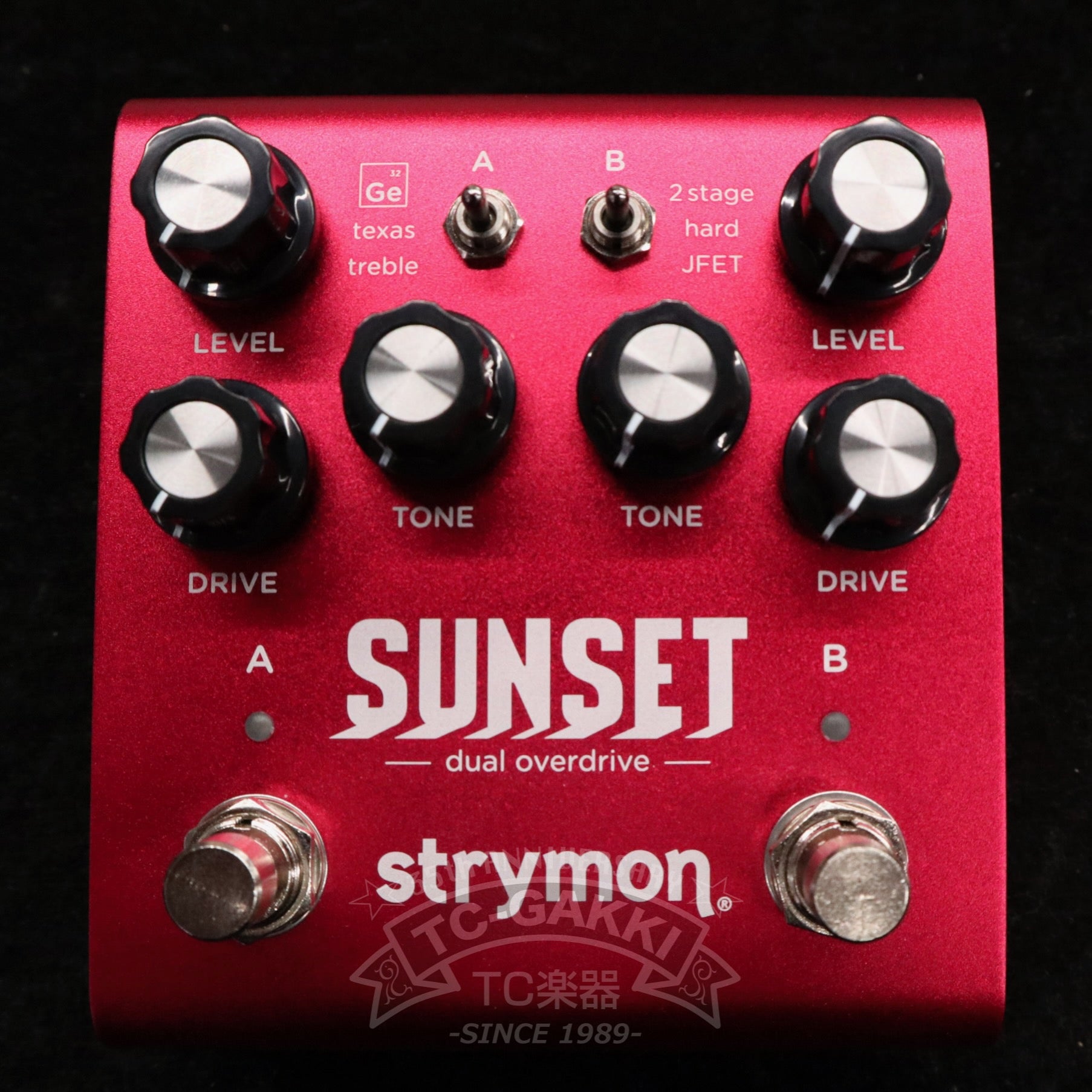 strymon SUNSET dual overdrive