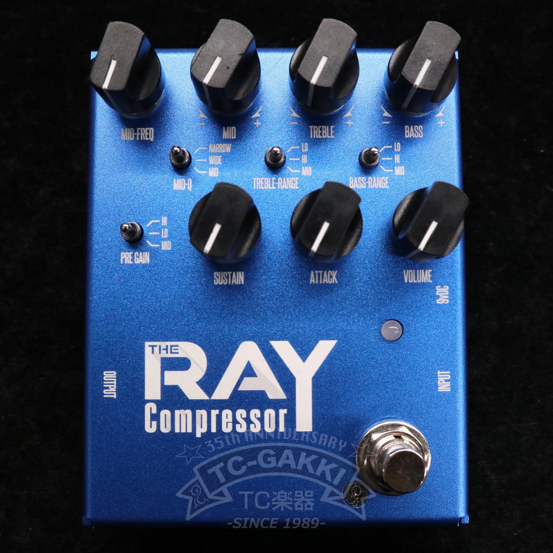 Studio Daydream Pédales faites à la main THE RAY Compresseur Rev.3.0