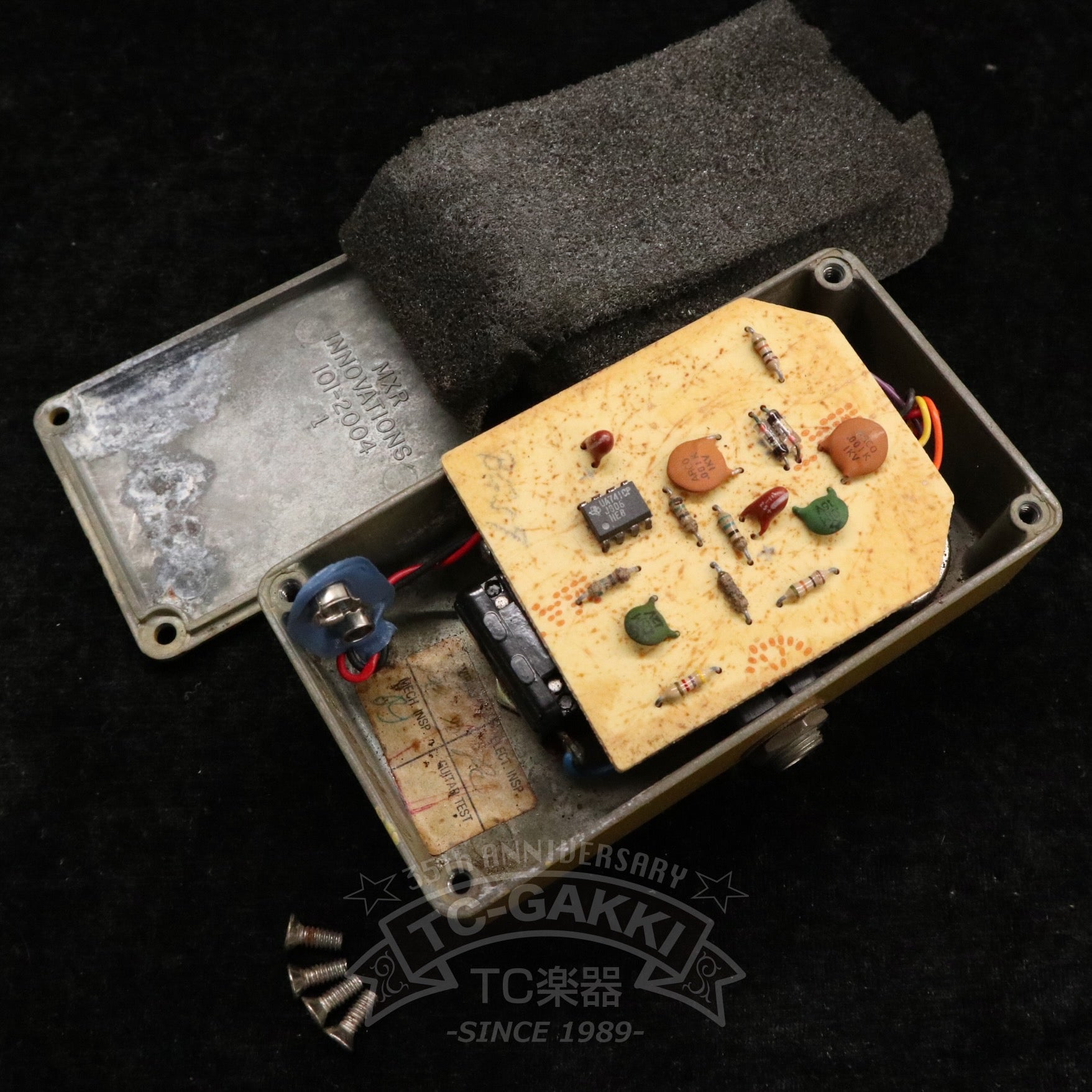 MXR Distortion+ "Script Logo"