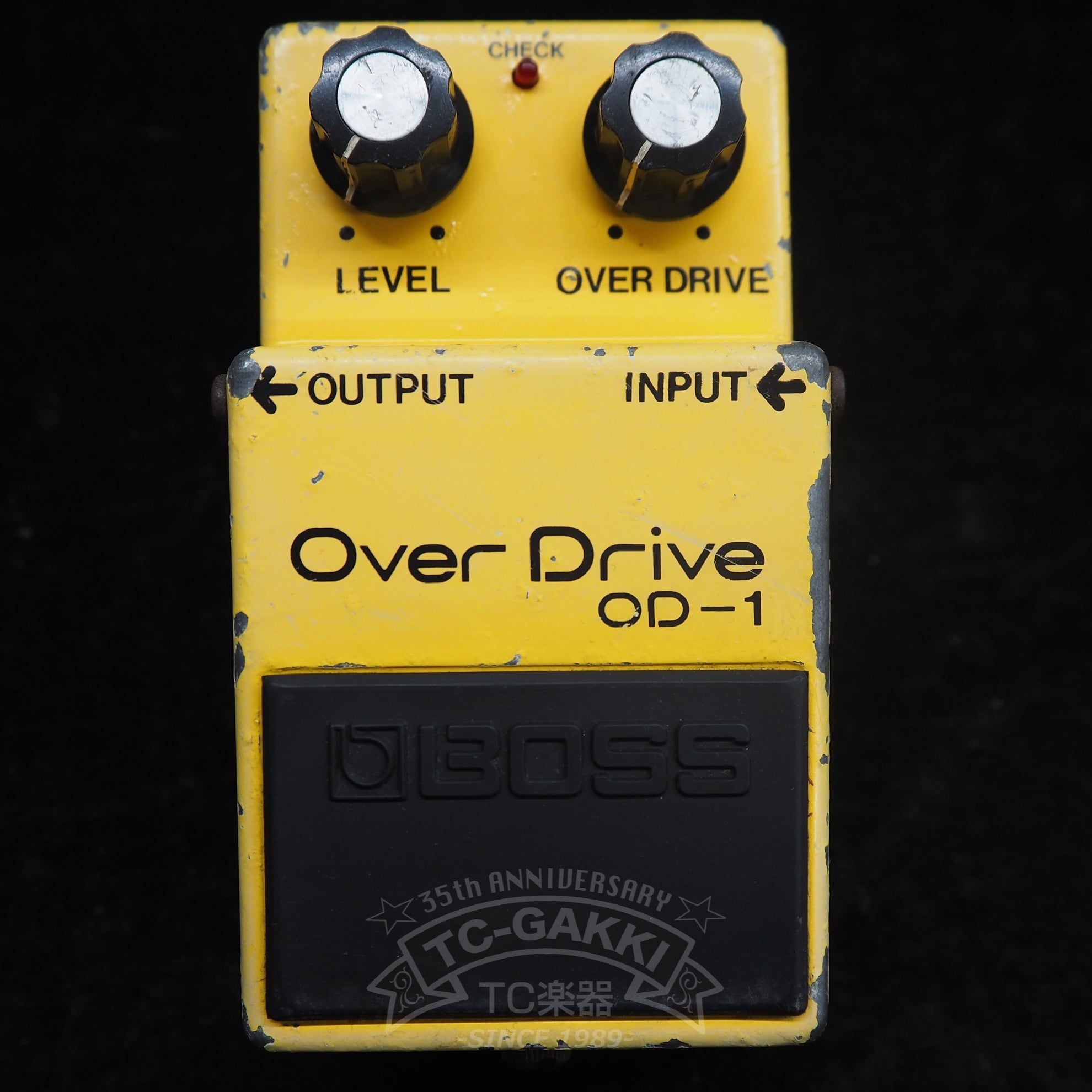 BOSS OD-1 Over Drive (Silver Screw/JAPAN/RC3403ADB/#7500)