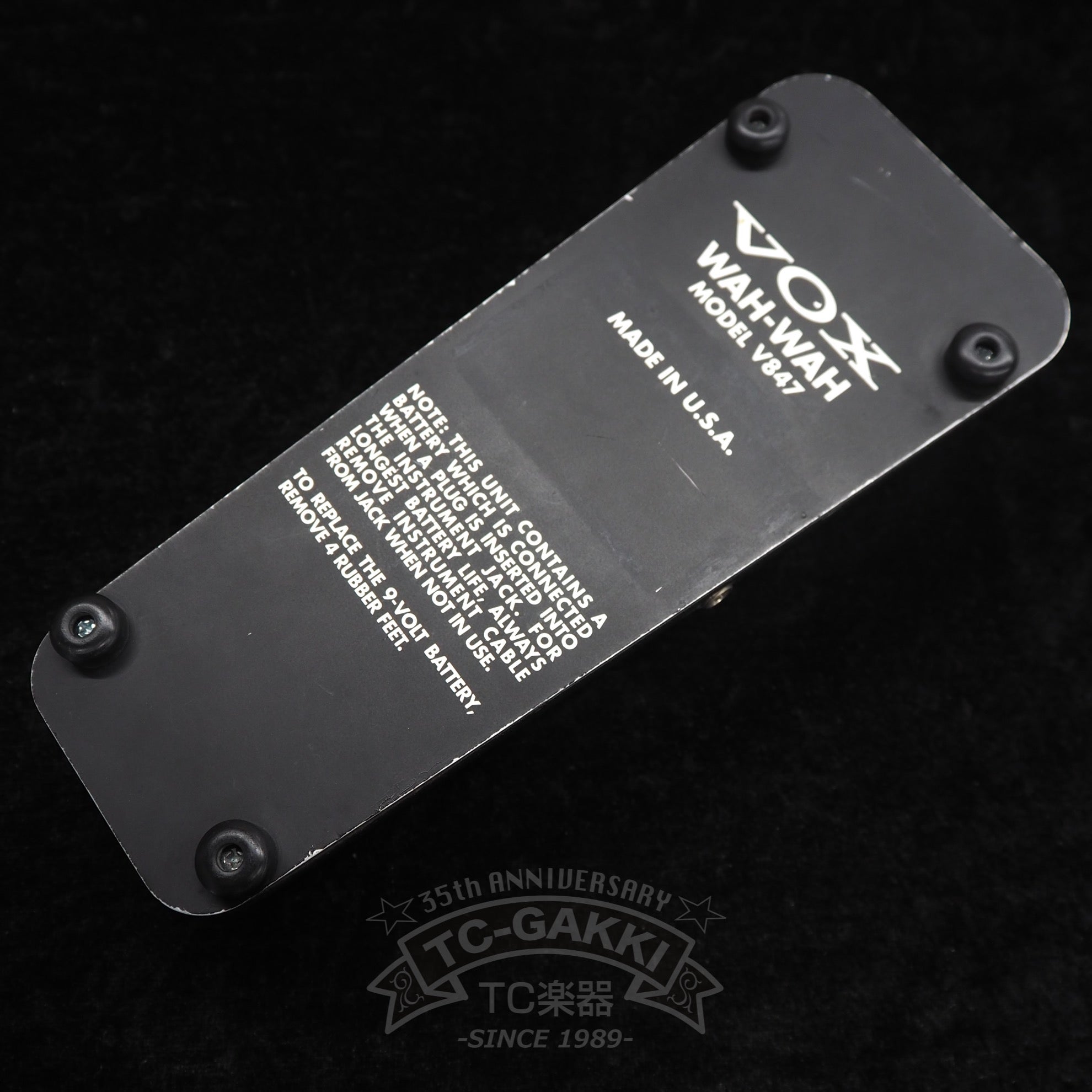 VOX V847 WAH-WAH (U.S.A.)