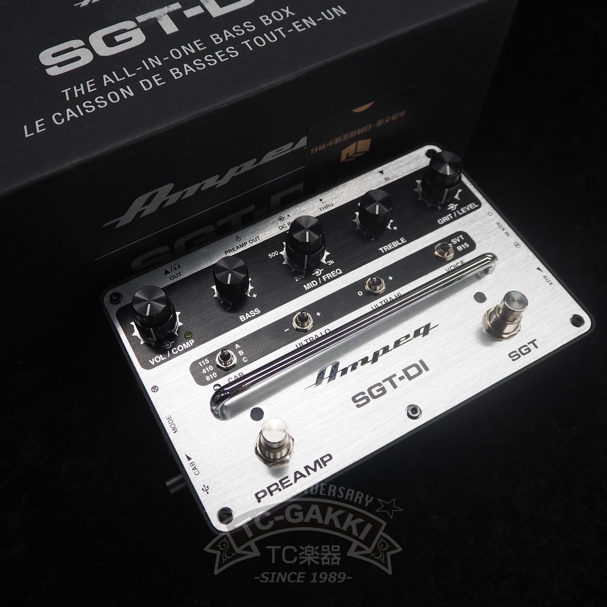 Ampeg SGT-DI THE ALL-IN-ONE BASS BOX