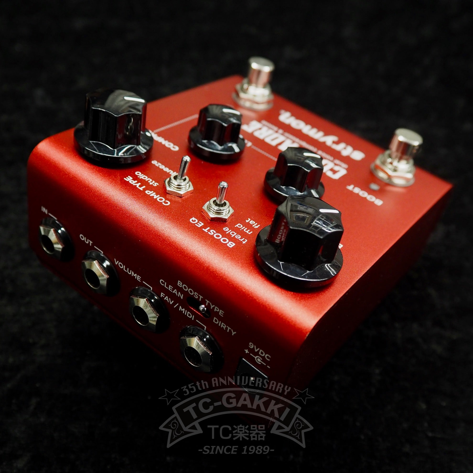 strymon COMPADRE dual voice compressor & boost