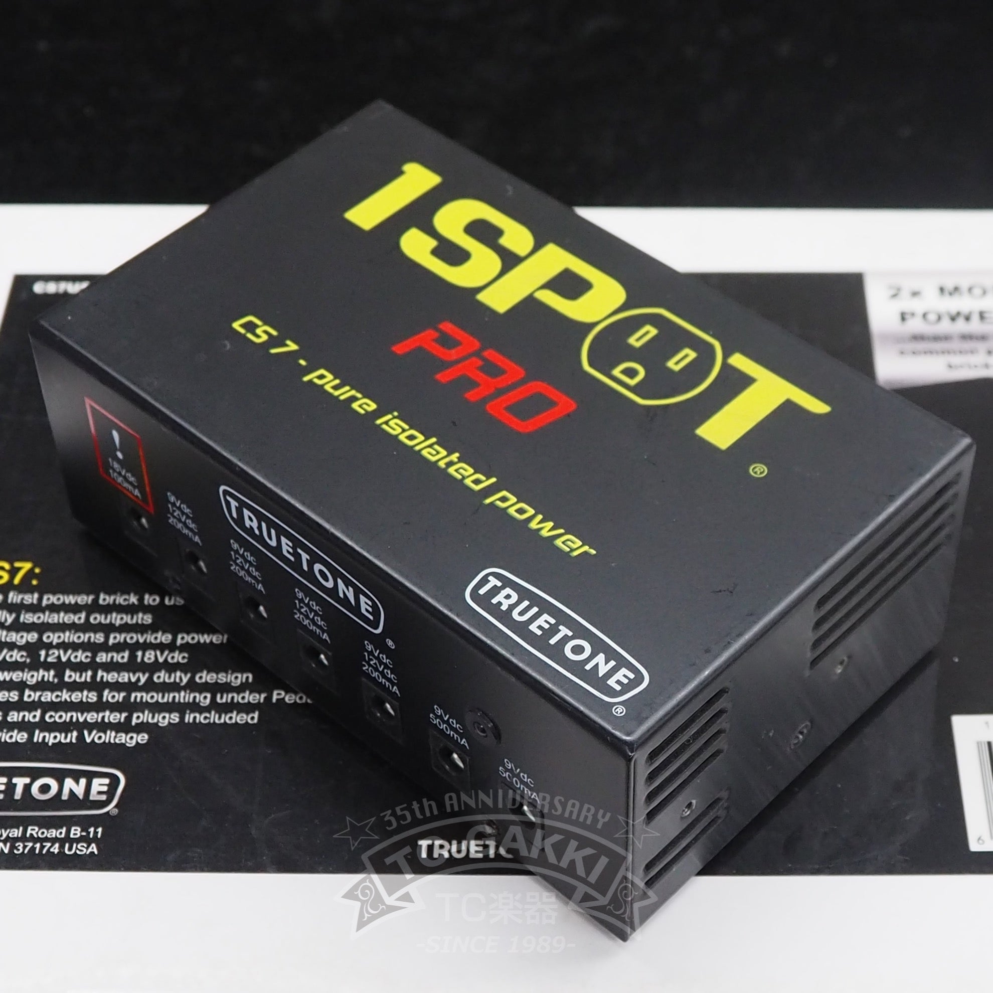 TRUETONE 1SPOT PRO CS7 pure isolated power