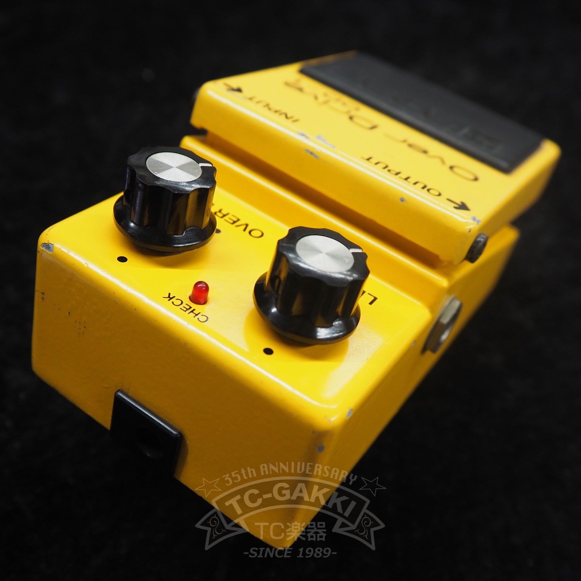 BOSS OD-1 Over Drive (Silver Screw/JAPAN/JRC4558D)